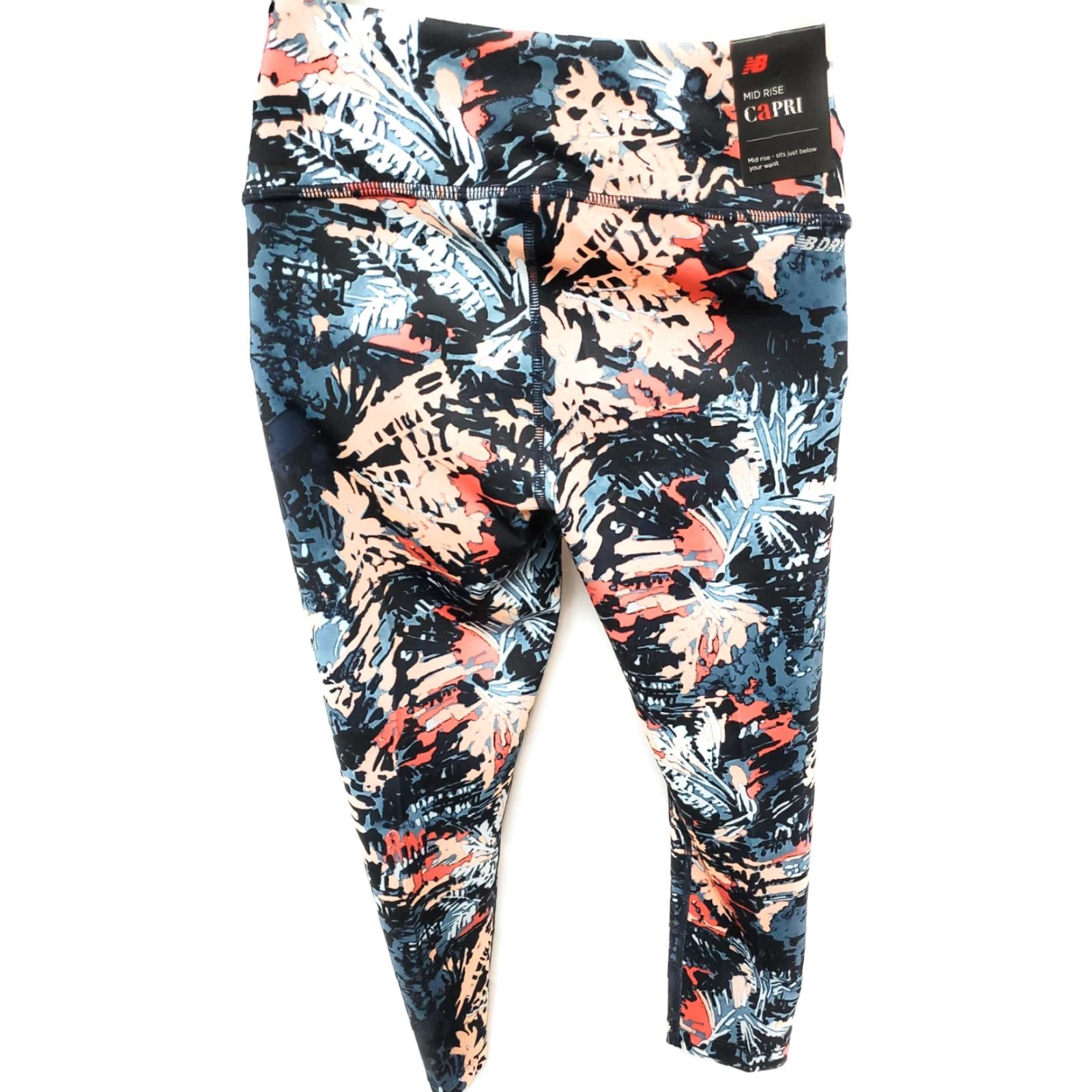 New Balance Womens New Balance Accelerate Mid Rise Capri NB Pants Sprinters Multicolor GPK WP01211 Size 28" / US 6 / IT 42 - 3 Thumbnail