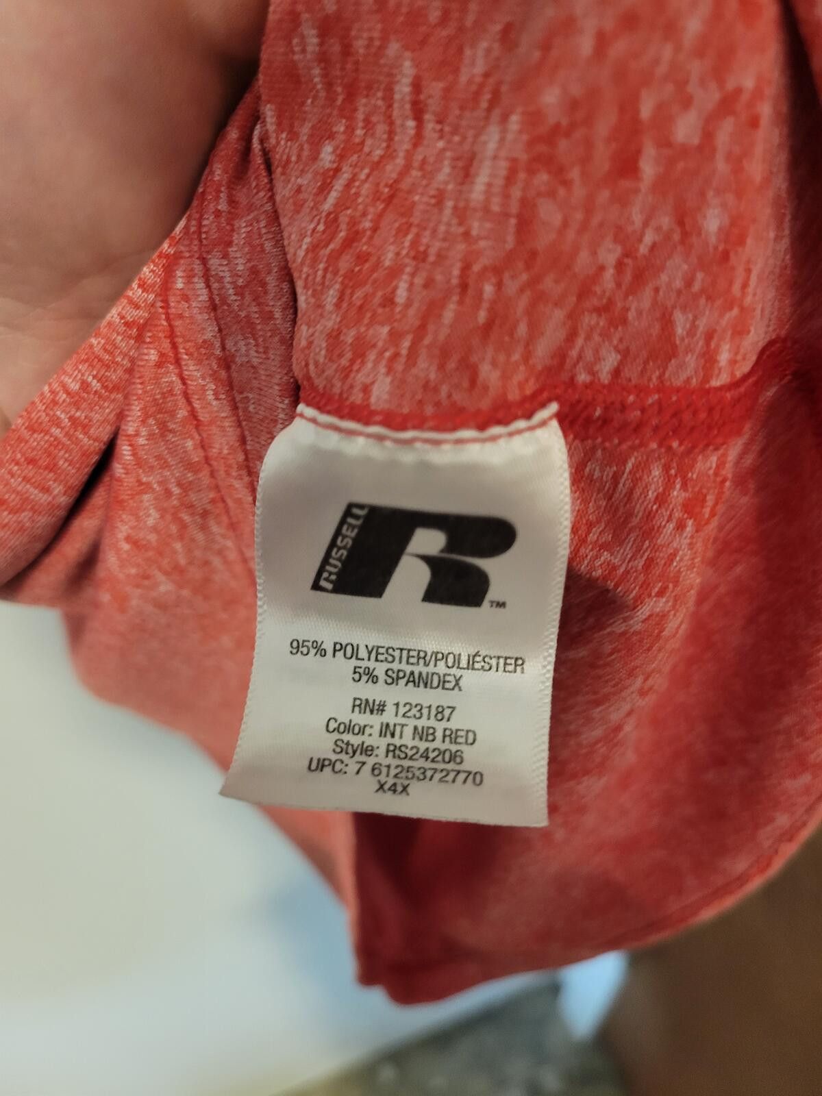 Russell Athletic Men's Russell Sleeveless Athletic Shirt Dri-Power Size US S / EU 44-46 / 1 - 3 Thumbnail