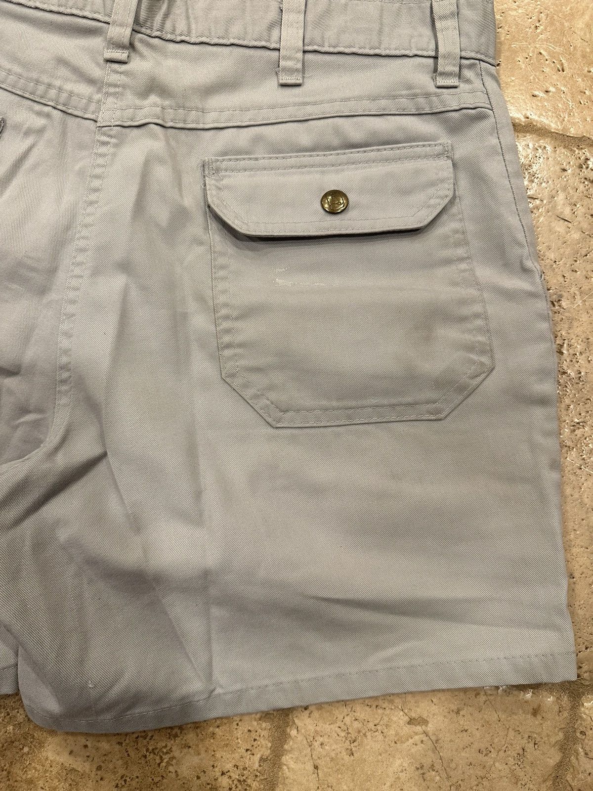 Lands' End × Vintage VintaGe Lands End Grey Cargo Shorts Size US 32 / EU 48 - 5 Thumbnail