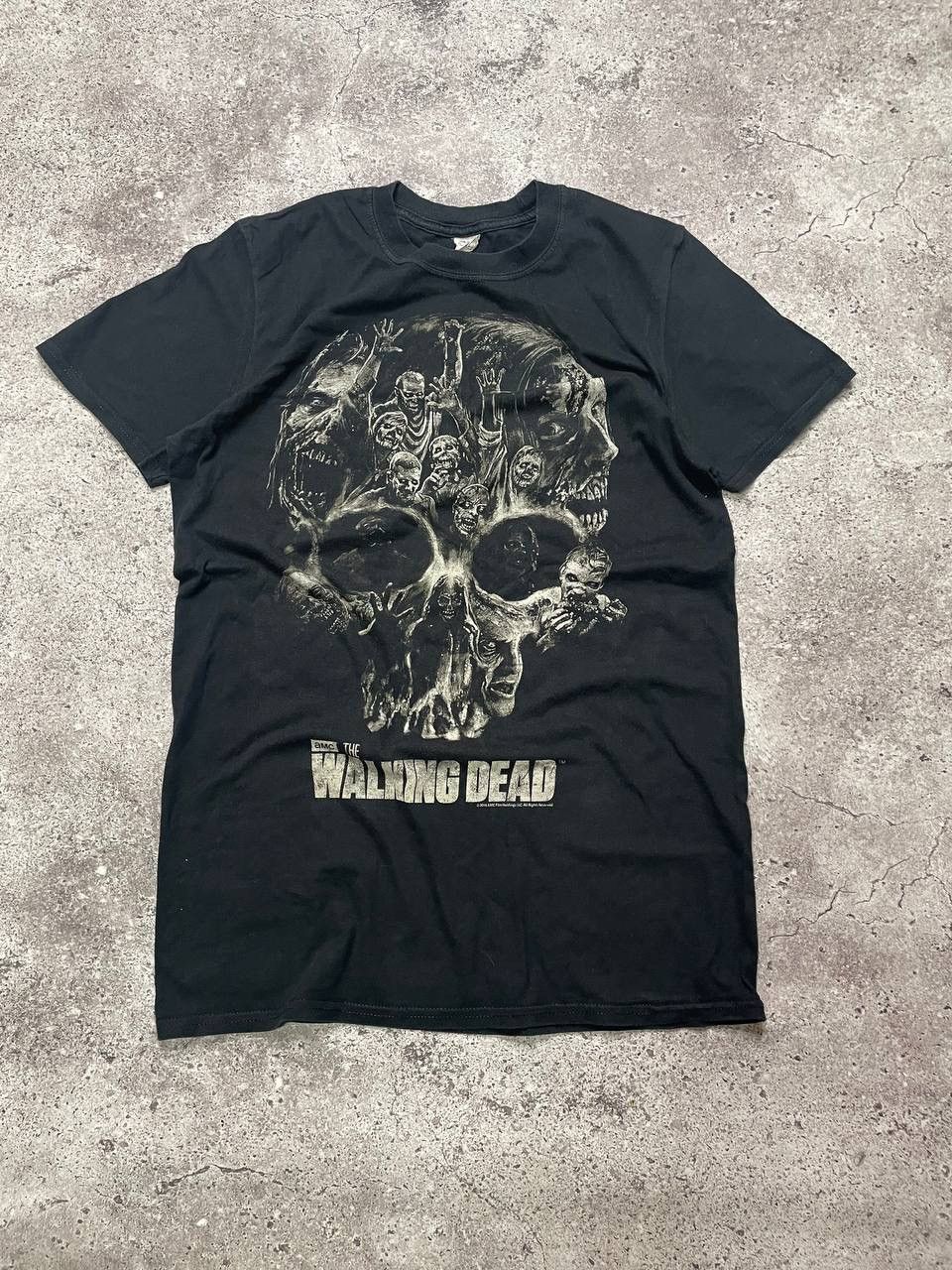 Walking dead skull t shirt new arrivals