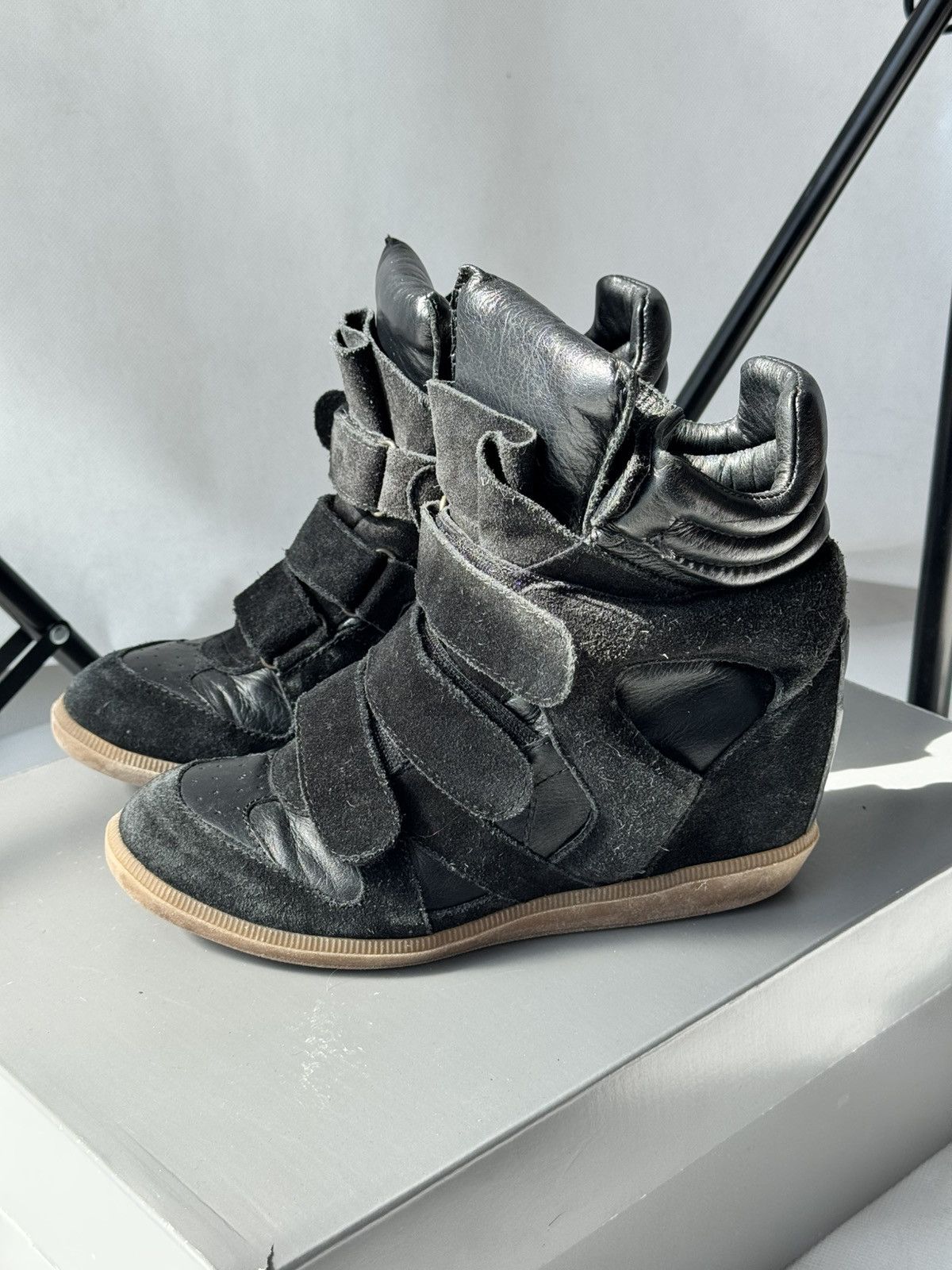 Japanese Brand Isabel Marant Style Suede Leather 'Bekett' Sneakers Size US 8 / IT 38 - 12 Thumbnail