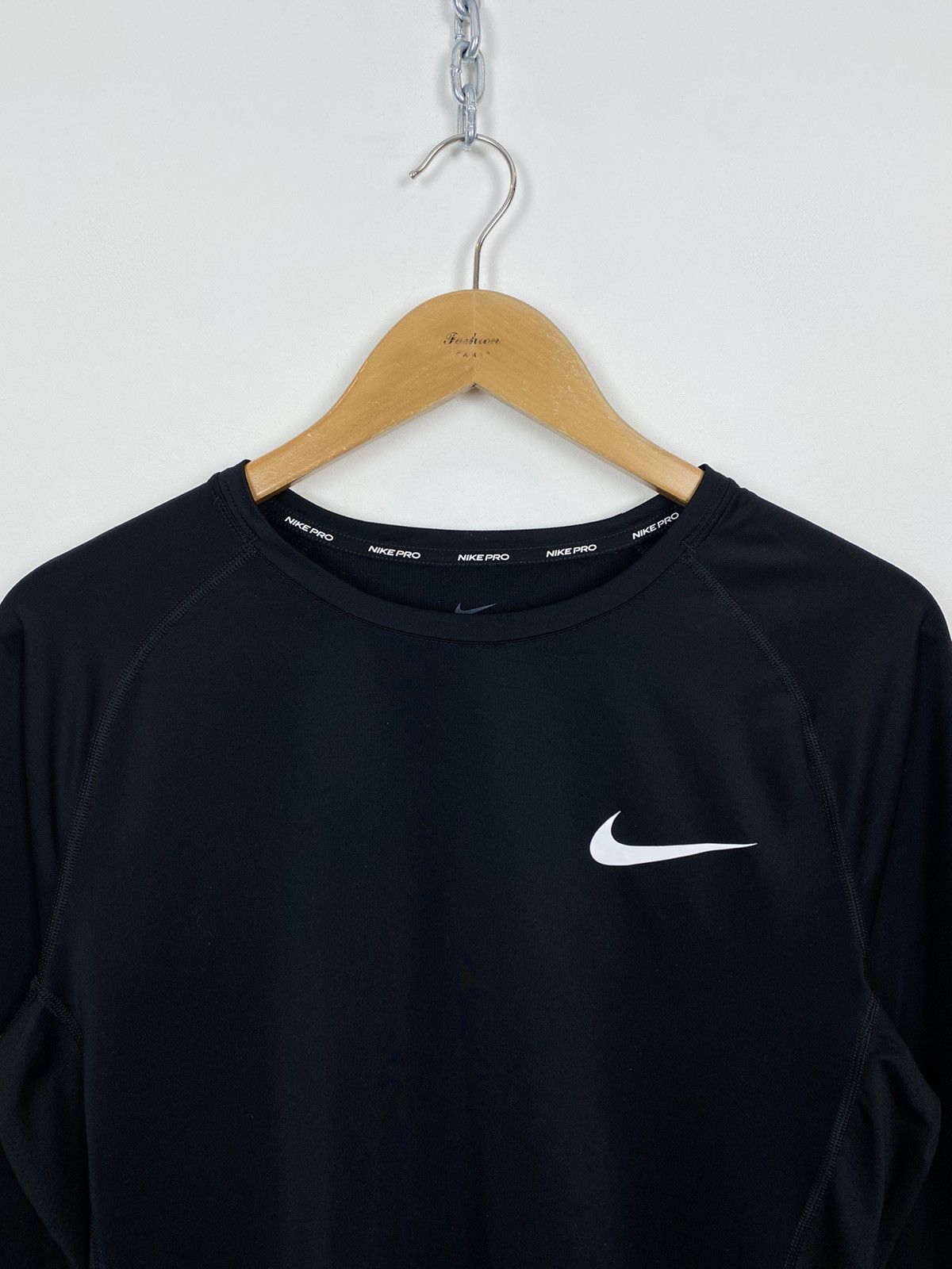 Nike Nike Pro Long Sleeve Shirt Dri-Fit Tight Fit Top Men’s Sz XL Size US XL / EU 56 / 4 - 2 Thumbnail