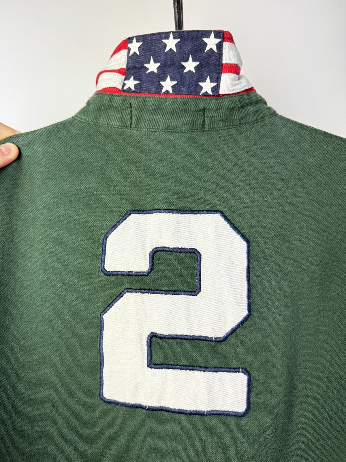 Other Vintage U.S. ASSN. USA Flag Polo Shirt size L Size US L / EU 52-54 / 3 - 3 Thumbnail