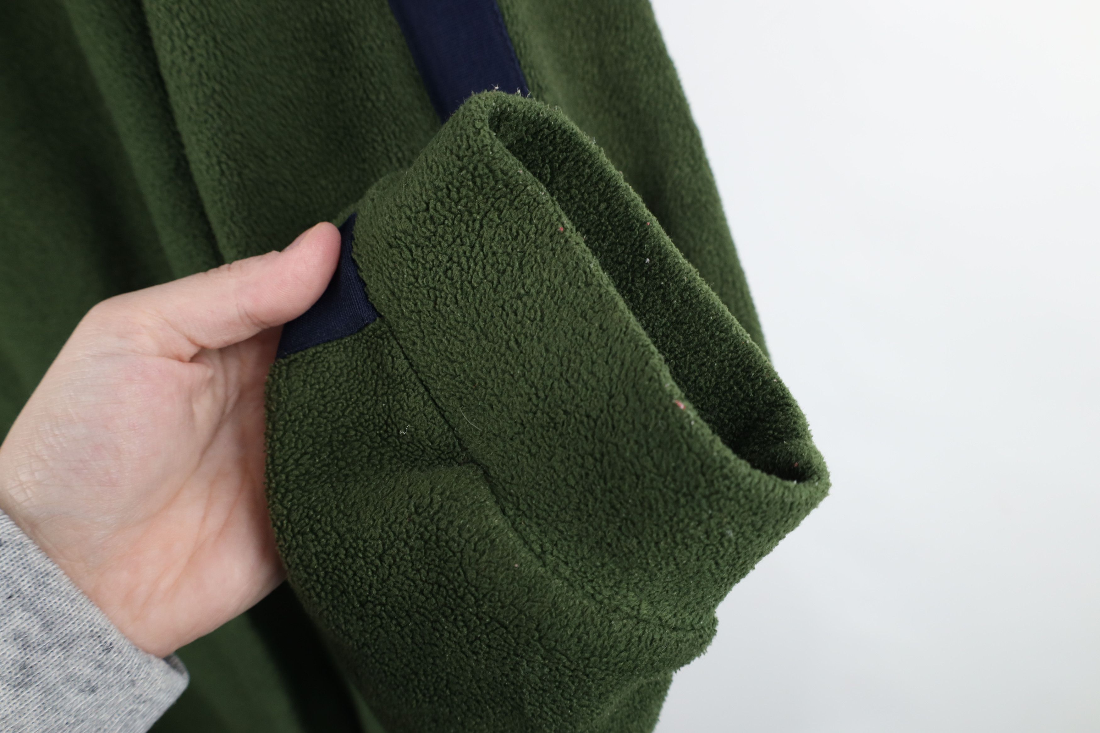 Gap Vintage Y2K 2000 Gap Block Half Zip Fleece Pullover Sweater Size US XL / EU 56 / 4 - 9 Thumbnail