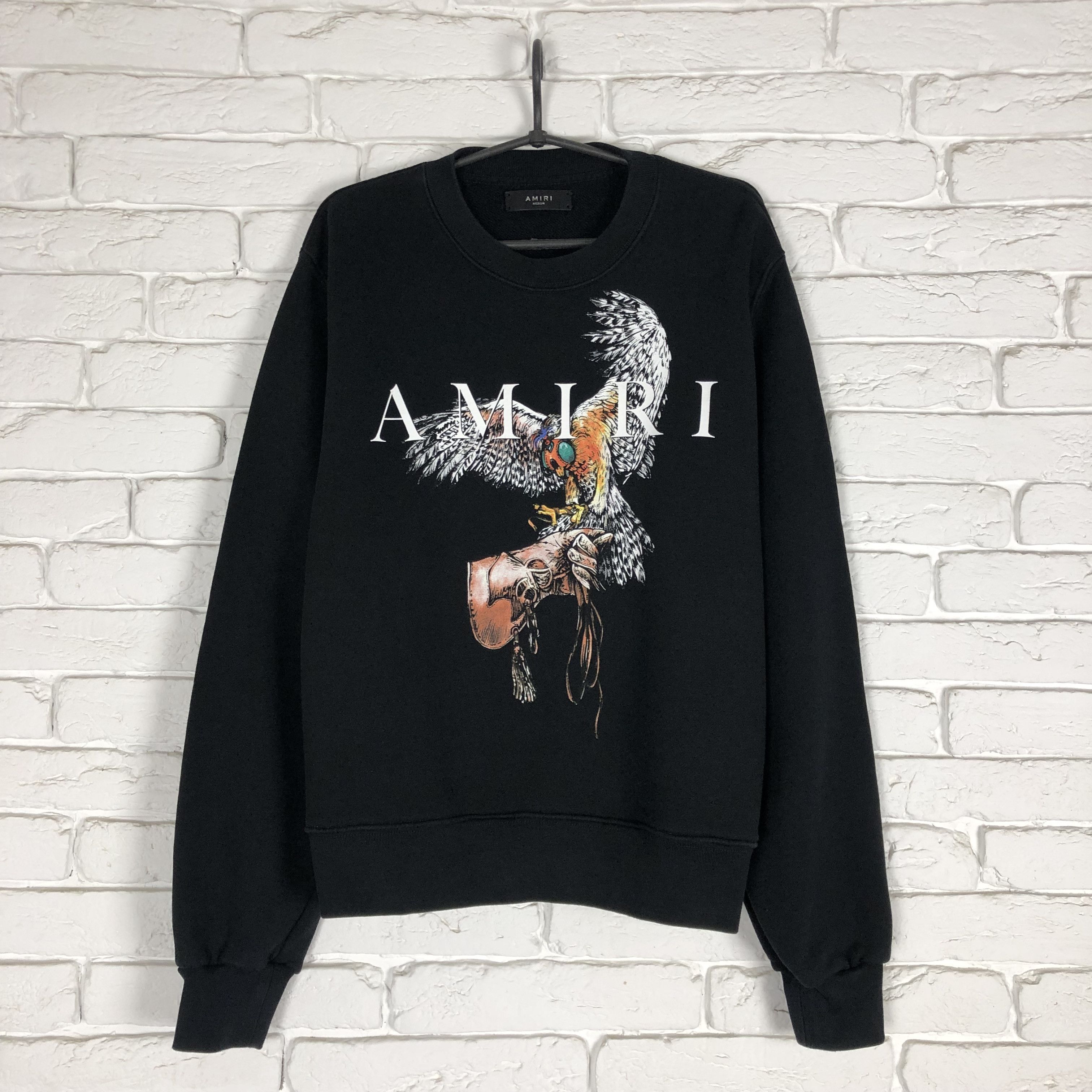 Amiri Amiri Falcon crewneck sweatshirt Size US M / EU 48-50 / 2 - 1 Thumbnail