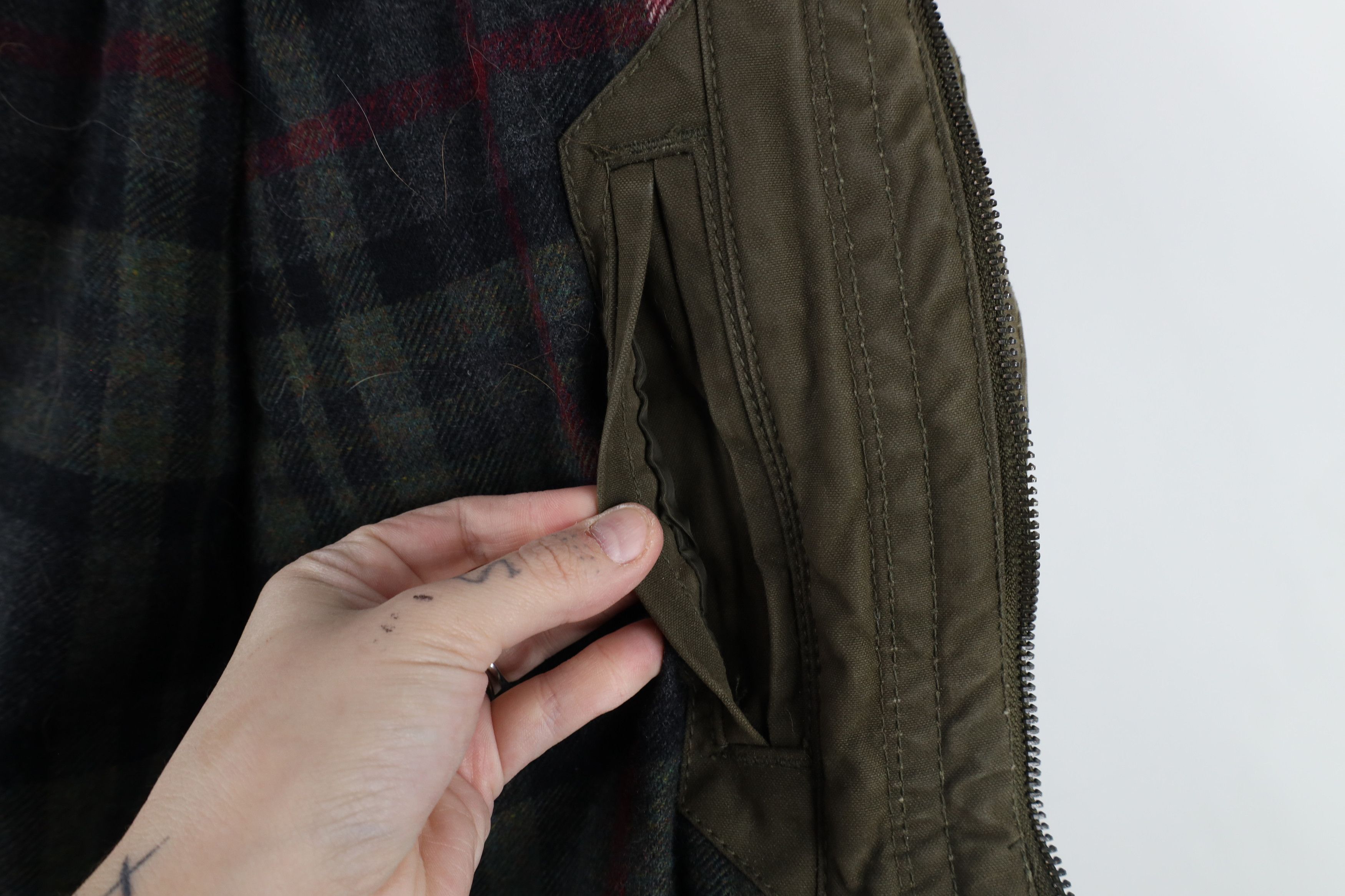 American Eagle Outfitters × Vintage Vintage Y2K American Eagle Outfitters Military Field Jacket Size US M / EU 48-50 / 2 - 11 Thumbnail