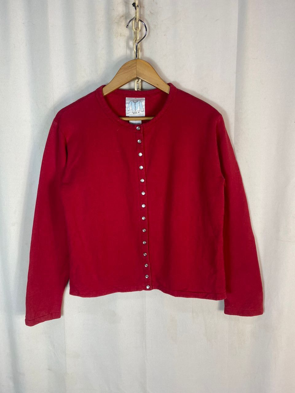 Designer × agnes b. Agnes B snap button croptop shirt Size M / US 6-8 / IT 42-44 - 13 Thumbnail