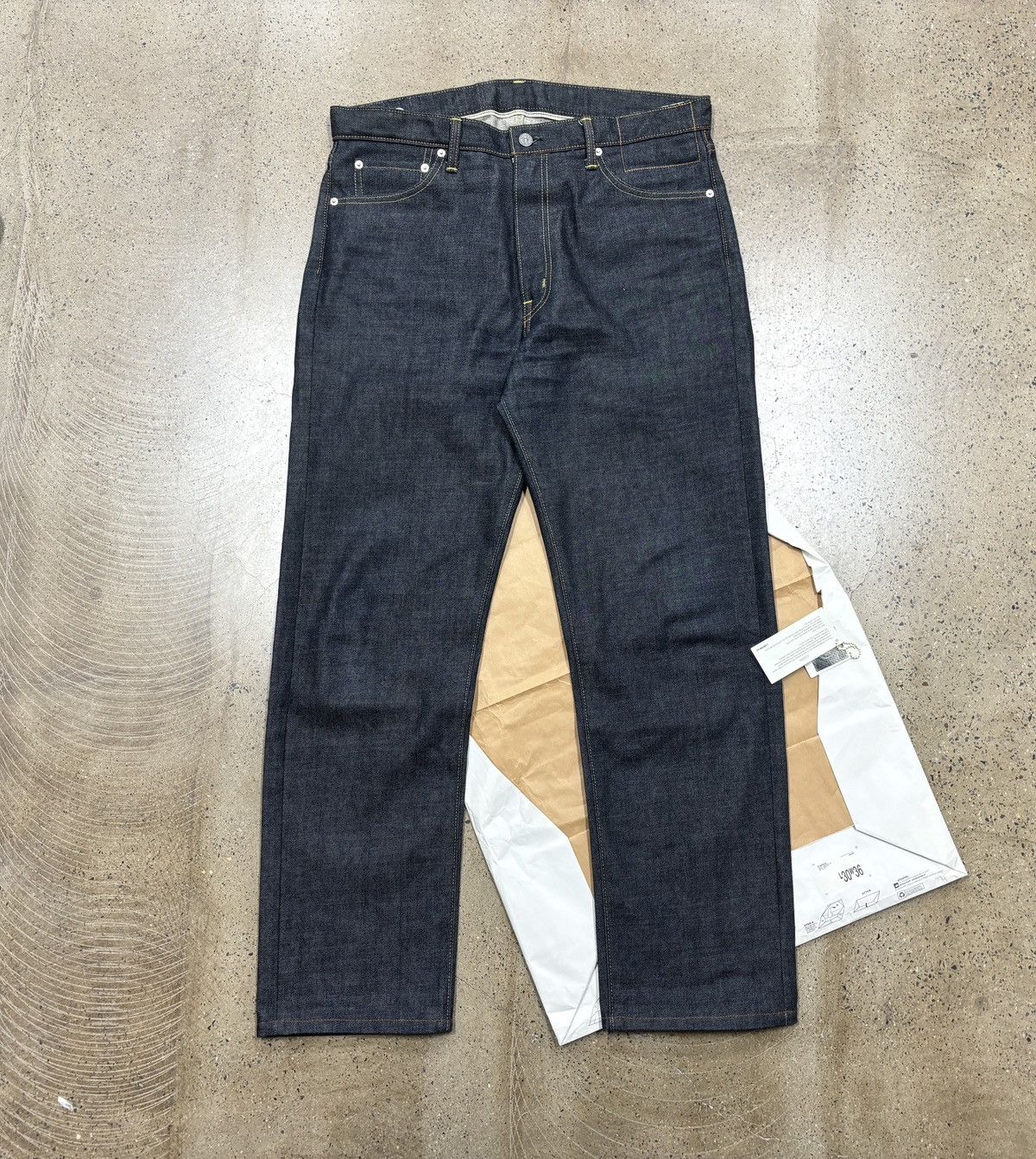 Visvim Visvim Fluxus 05 Unwashed Denim Pants Size US 36 / EU 52 - 2 Thumbnail