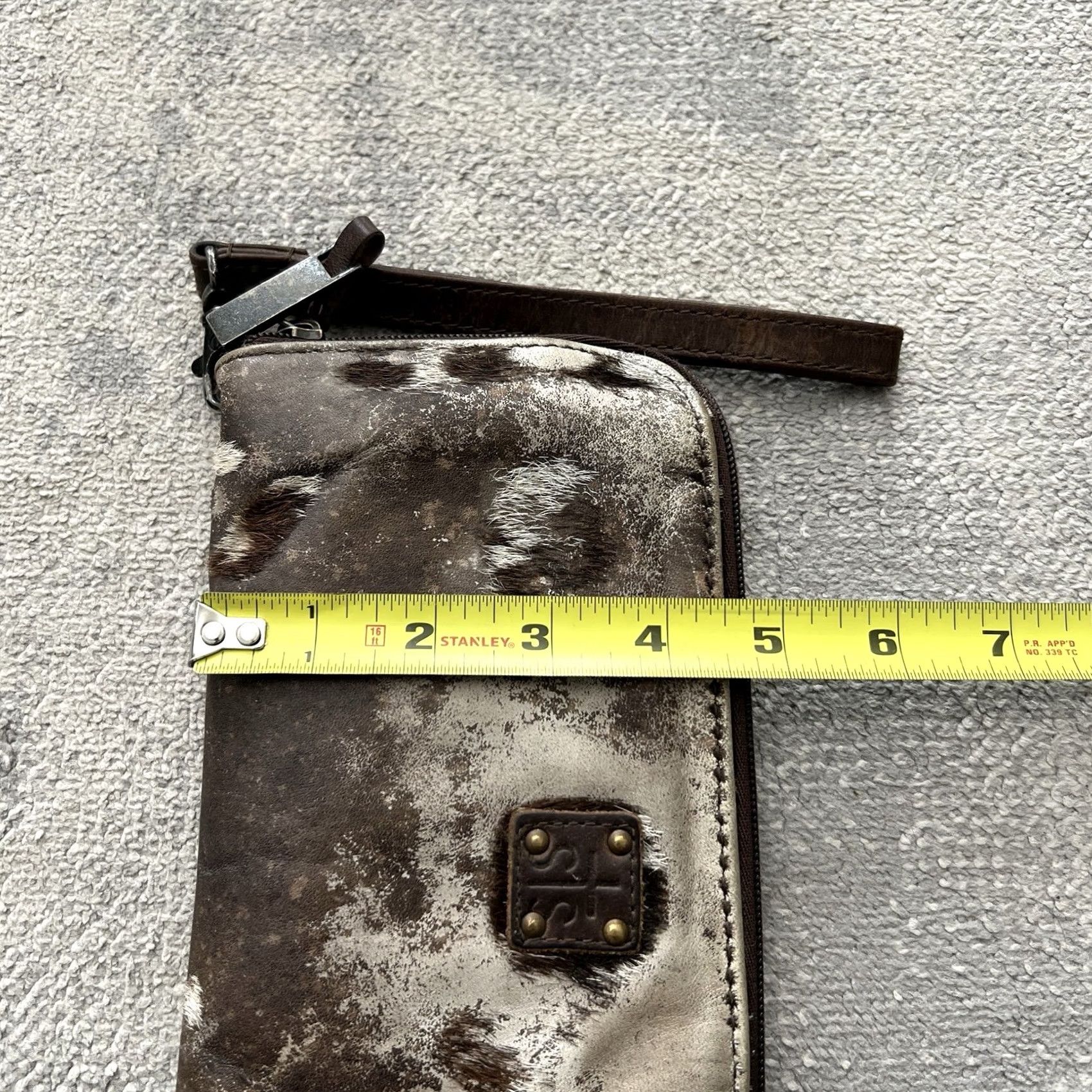 Vintage StS Ranchwear Classic Cowhide Clutch Wallet Brown Size ONE SIZE - 4 Thumbnail