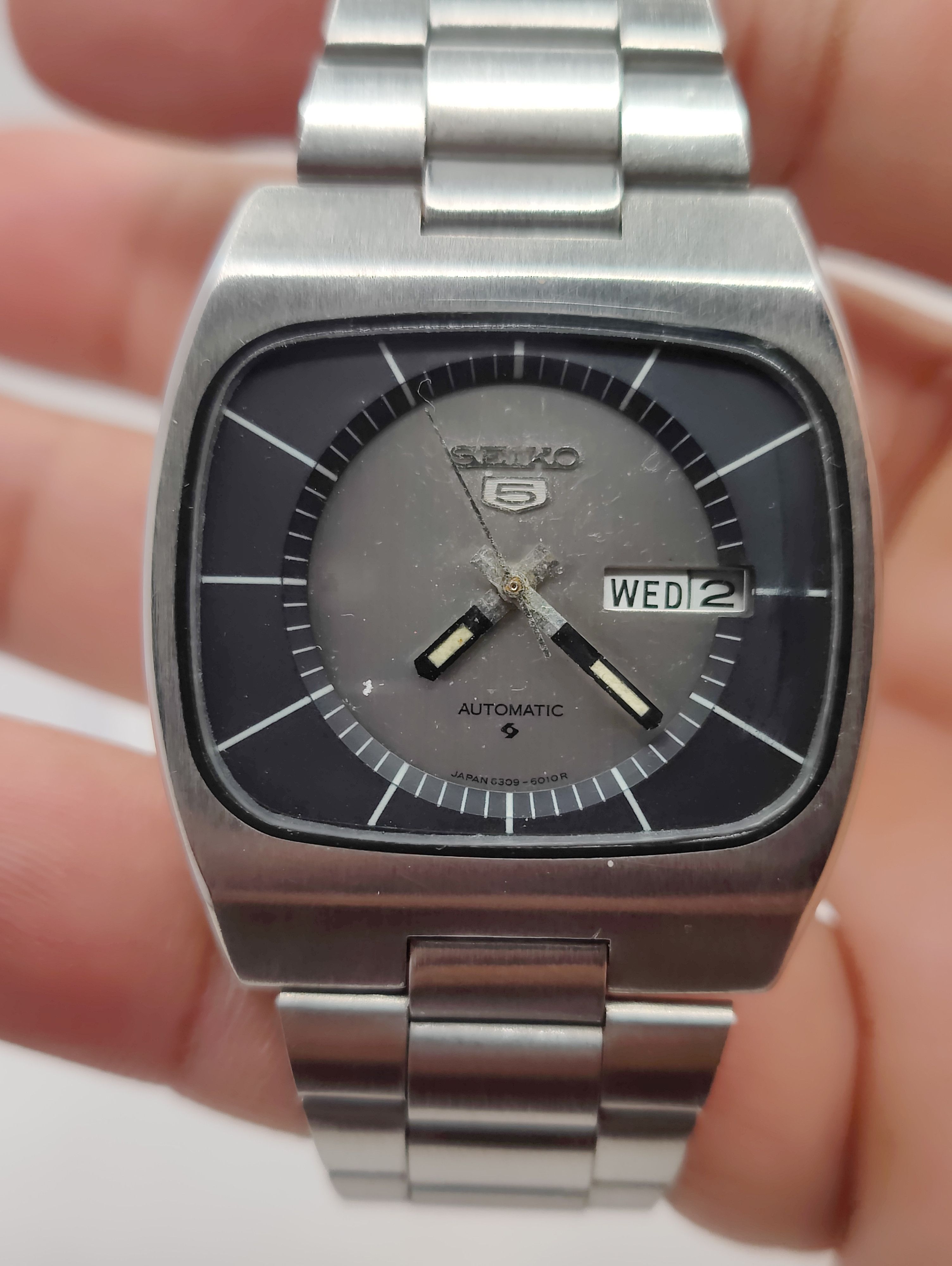 Seiko Seiko5 Automatic Day/Date Men's wrist watch Japan Size 36 - 9 Thumbnail