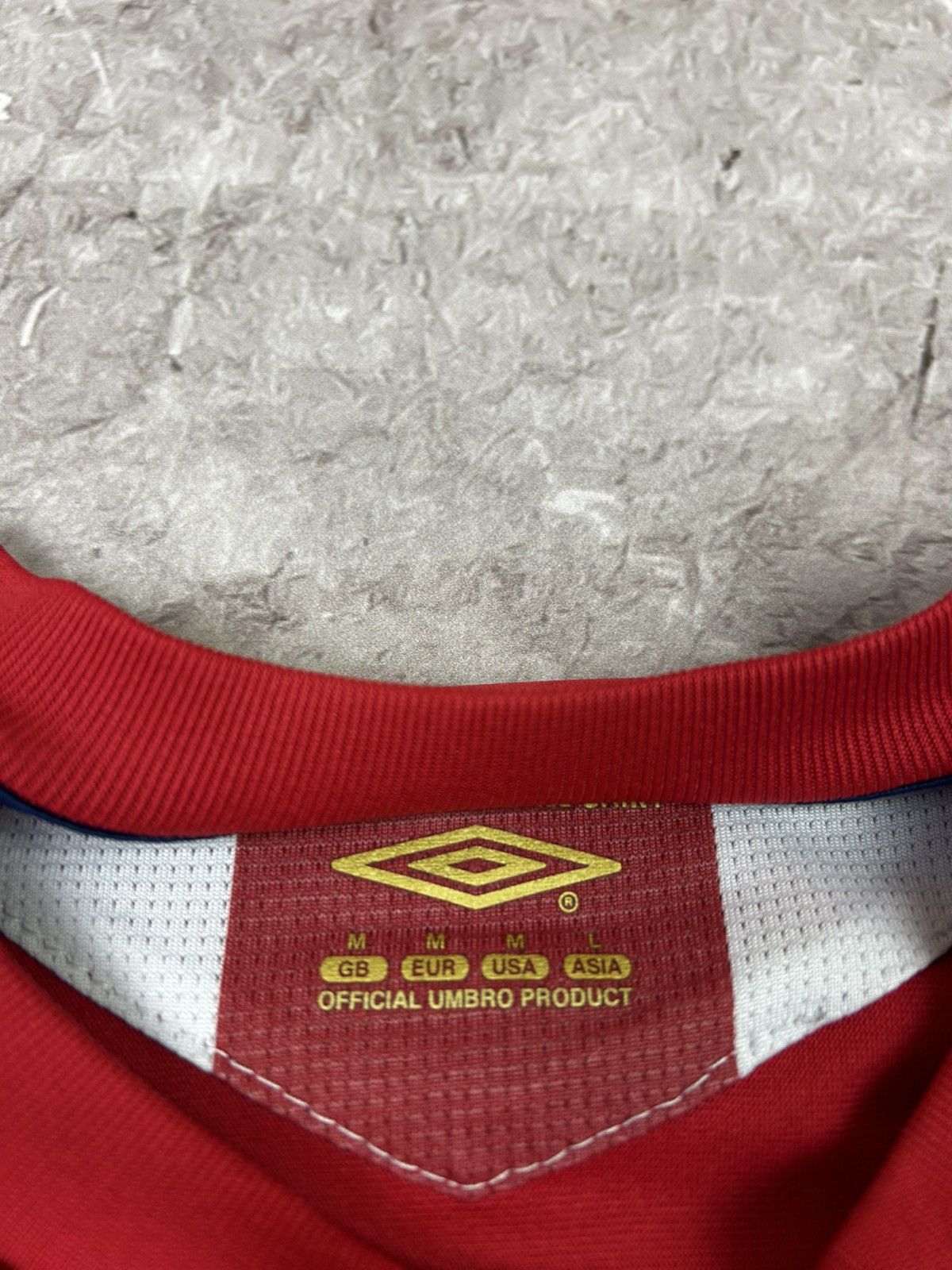 Umbro × Vintage VINTAGE ENGLAND GERRARD #4 SOCCER JERSEY FOOTBALL SHIRT Size US M / EU 48-50 / 2 - 6 Thumbnail