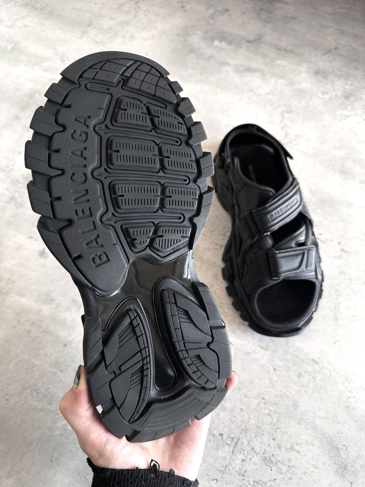 Balenciaga TRACK SANDALS Size US 8 / EU 41 - 10 Thumbnail