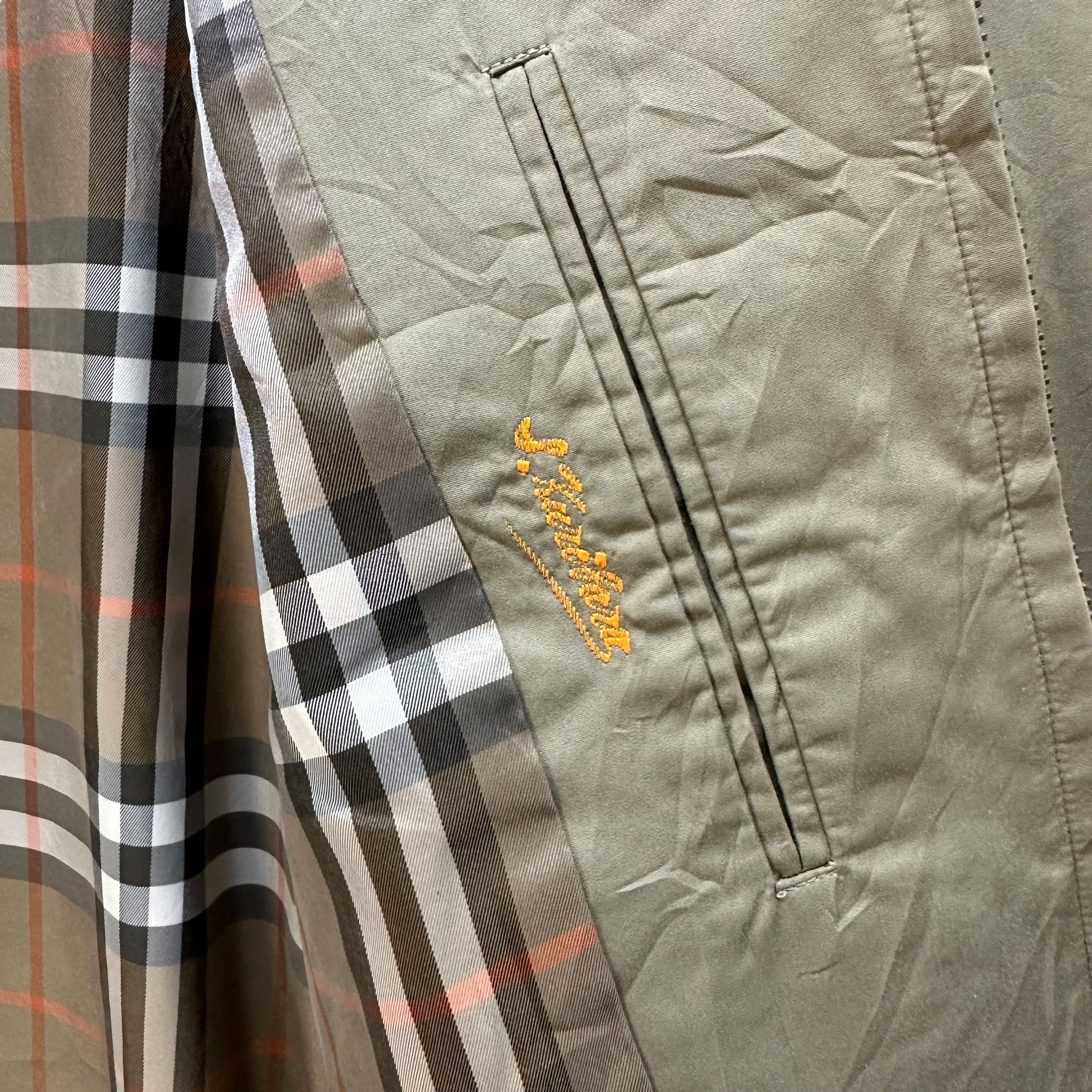 Burberry Vintage BURBERRYS Nova Check Lined Bomber Jacket #A52-1219 Size US L / EU 52-54 / 3 - 12 Thumbnail