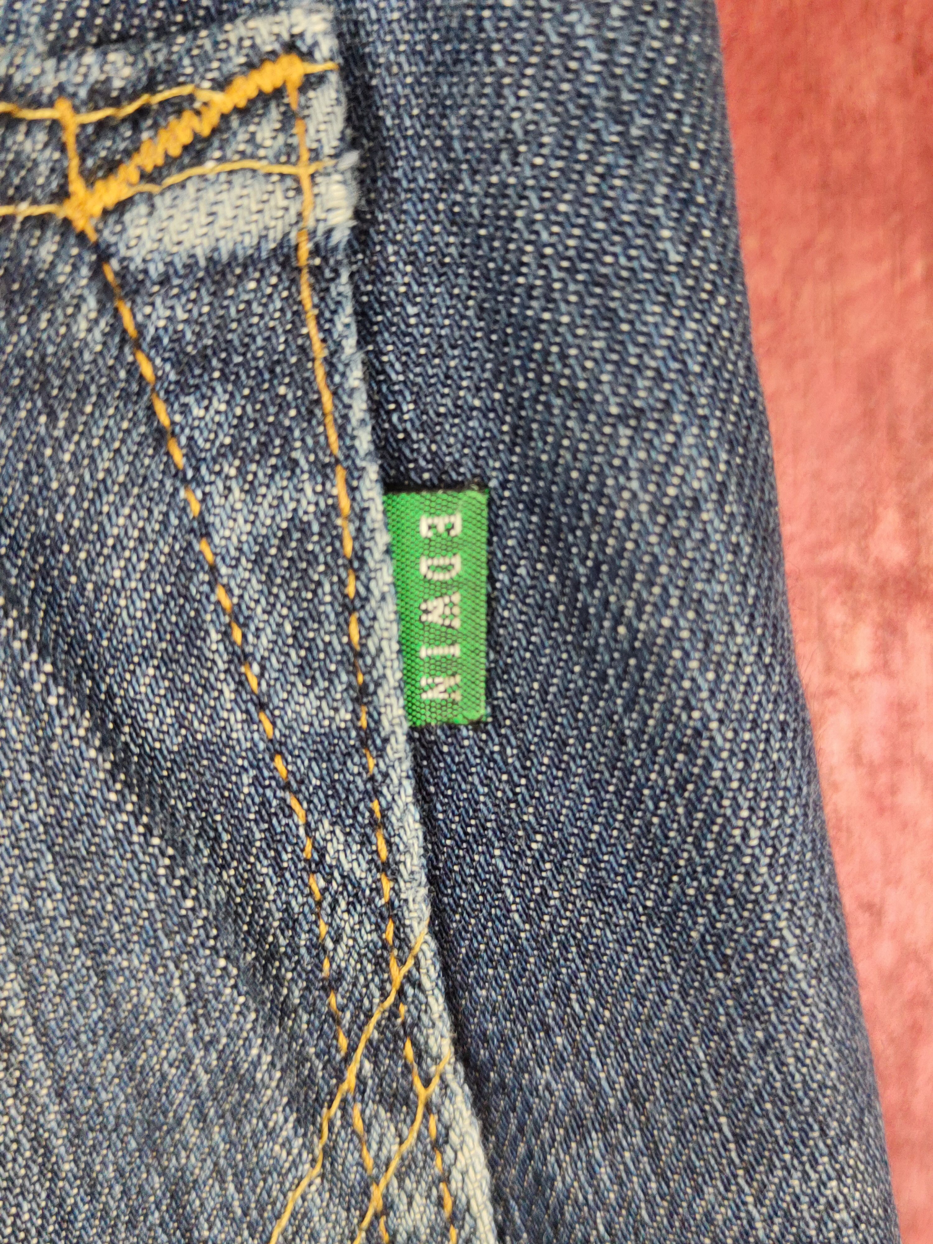 Edwin Edwin Dark Blue Faded Multipocket Denim #S1606 Size US 31 - 8 Thumbnail
