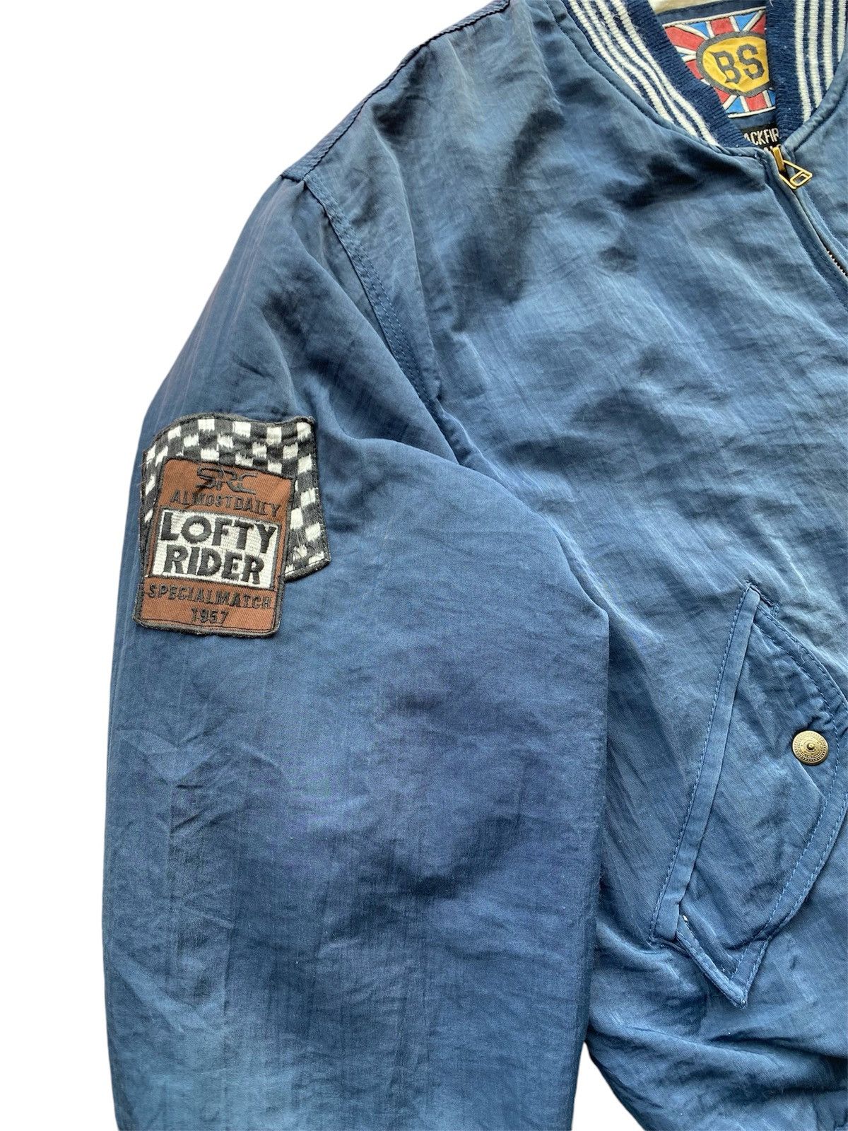 Sports Specialties × Vintage Vintage SRC racing team 80s bomber jacket zip up Size US M / EU 48-50 / 2 - 3 Thumbnail