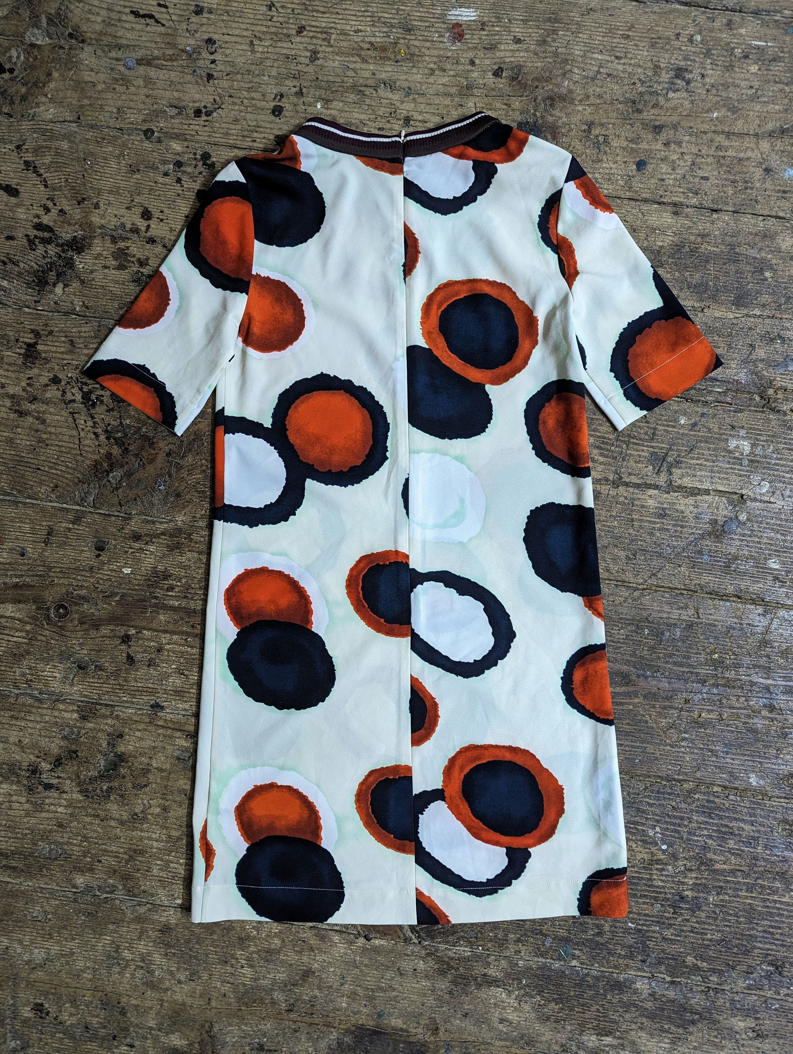 Marni Marni Abstract Dots Pattern Short Sleeve Dress Size S / US 4 / IT 40 - 7 Thumbnail