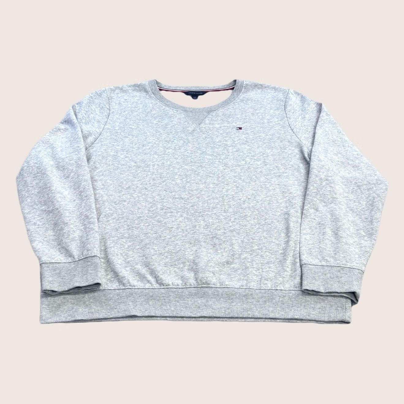 Tommy Hilfiger VINTAGE Tommy Hilfiger Sweatshirt Women’s Grey Round Neck Pullover L Casual, Travel, Winter, Spring, Autumn, Summer, Regular Fit Women Size L / US 10 / IT 46 - 1 Thumbnail