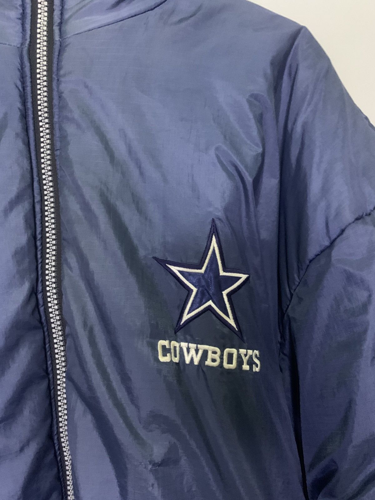NFL × Vintage Vintage Dallas Cowboy Reversible Jacket by Pro Player Size US XXL / EU 58 / 5 - 9 Thumbnail