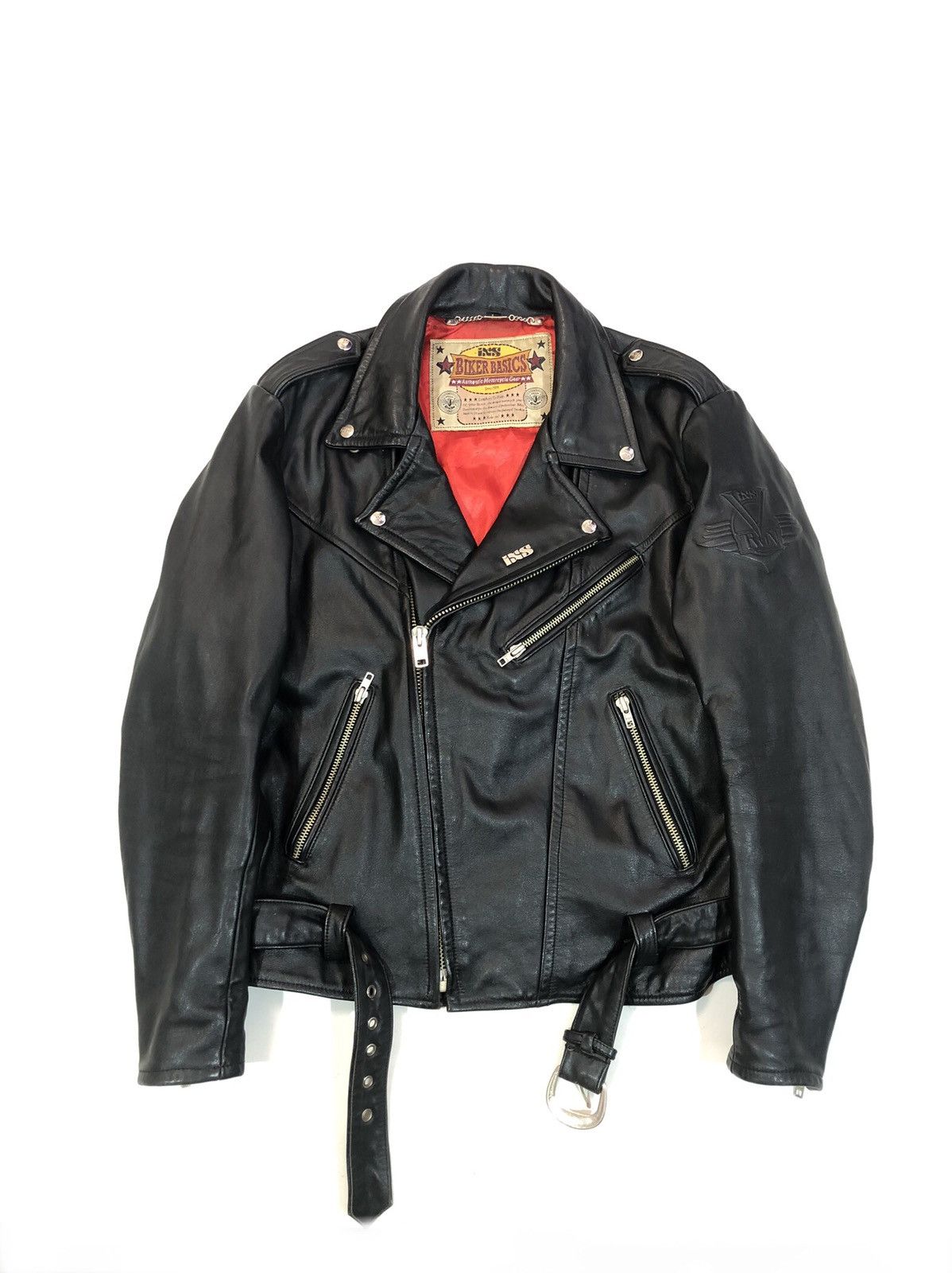 Harley Davidson × Vintage IXS motorcycle biker leather jacket Racing Size US L / EU 52-54 / 3 - 5 Thumbnail