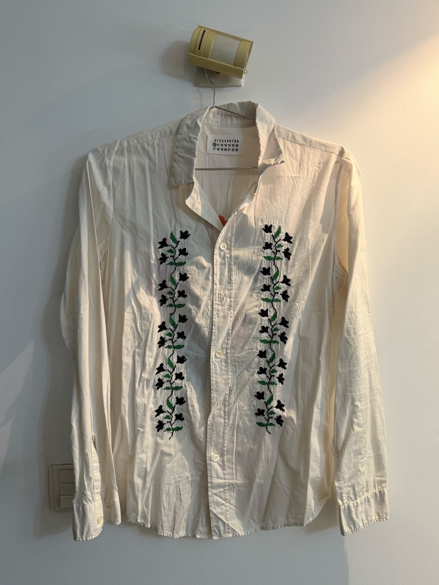 Maison Margiela Maison Margiela Rose Floral Shirt Size L / US 10 / IT 46 - 1 Thumbnail