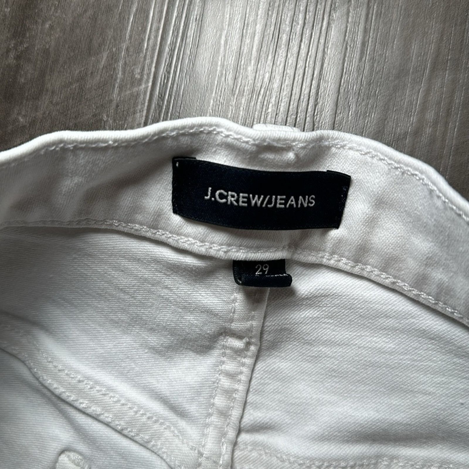 J.Crew J. Crew Jeans Classic Cut Off Cuffed Jean Shorts - 29 Size 29" - 6 Thumbnail