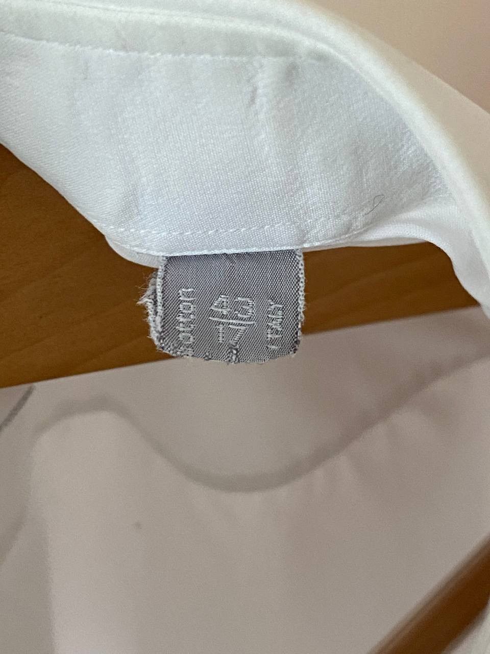 Designer × Stefano Ricci 🤍Stefano Ricci For Saint-Phil White Cotton Shirt Size US L / EU 52-54 / 3 - 7 Thumbnail