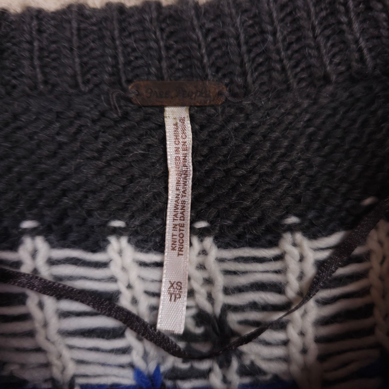 Free People Free People Frosted Fair Isle Wool Mohair Cardigan Coat XS Size XS / US 0-2 / IT 36-38 - 6 Thumbnail