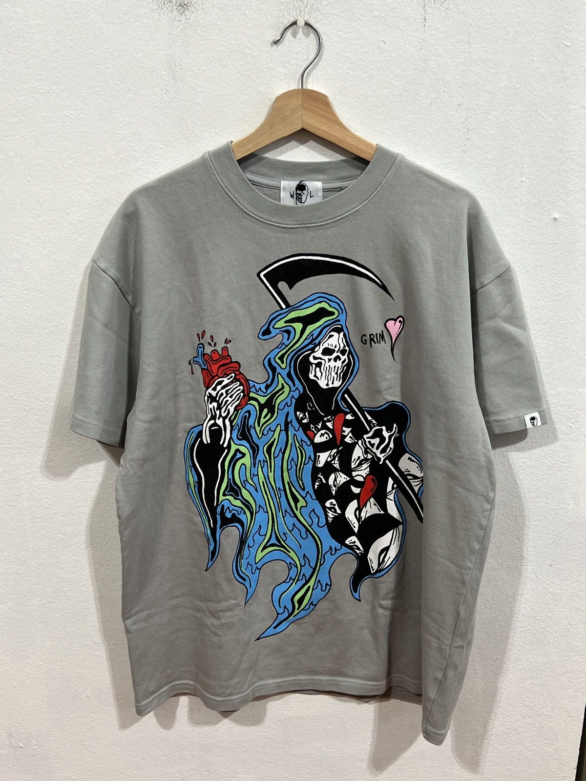 Warren Lotas Matty Boy Grey Tee