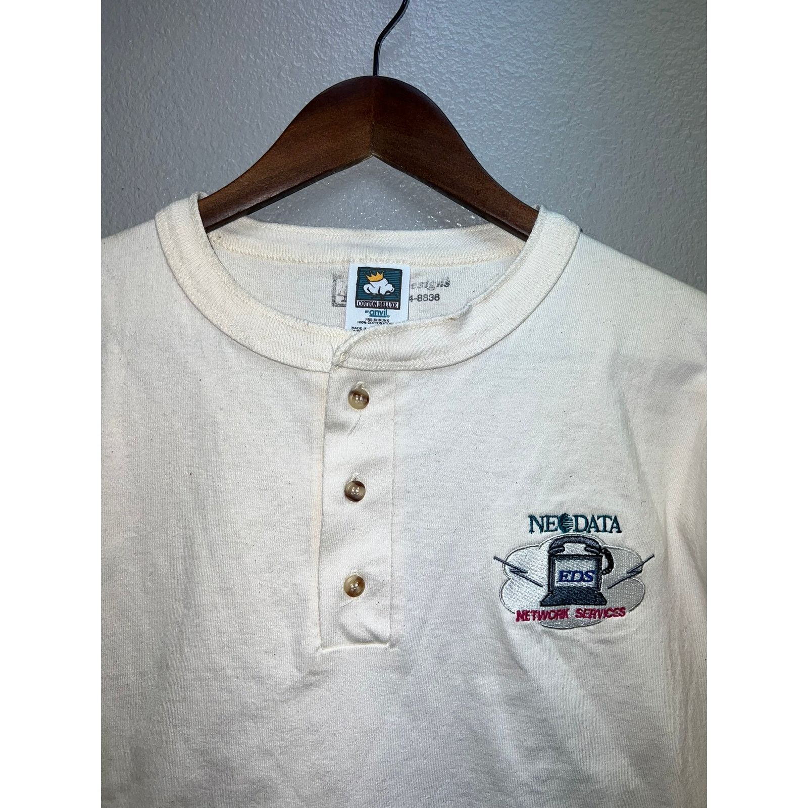 Anvil Vintage NeoData Shirt Data Network Neo Computer Tee L Size US L / EU 52-54 / 3 - 2 Thumbnail