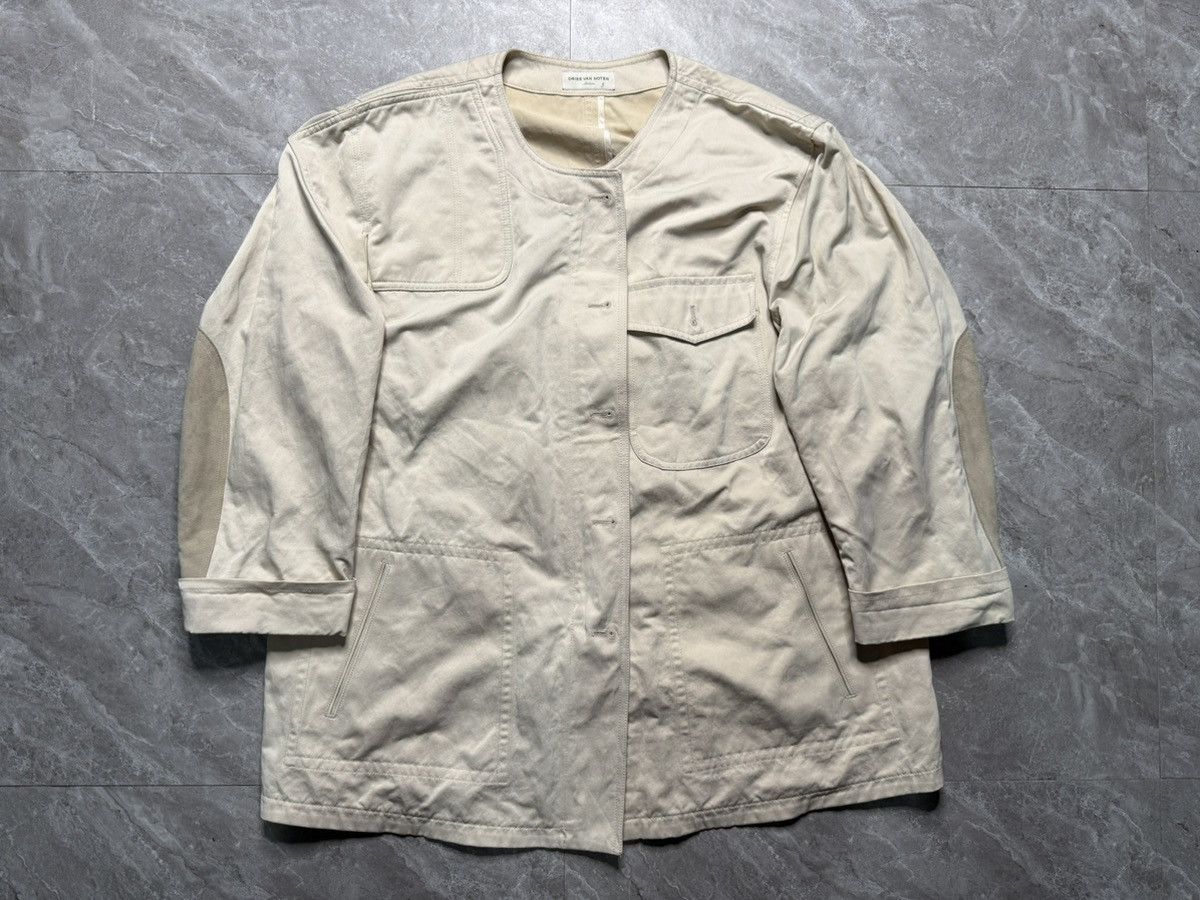 Dries Van Noten Fake Buttons Lab Coat