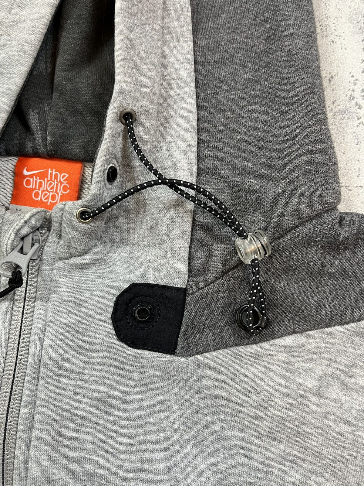 Nike × Vintage 00’s NIKE AIR SLEEVE SPELLOUT LOGO SWOOSH RETRO ZIP HOODIE Size US M / EU 48-50 / 2 - 5 Thumbnail