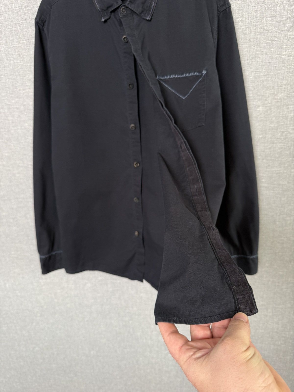 Marithe + Francois Girbaud Le Jean De Marithe + Francois Girbaud Men’s Button Shirt Size US M / EU 48-50 / 2 - 7 Thumbnail