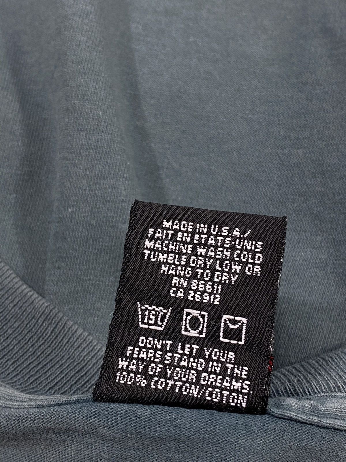 No Fear LASTDROP🔥1990 No Fear Nothing Sunfaded Single Stitch T-shirt Size US XL / EU 56 / 4 - 10 Thumbnail