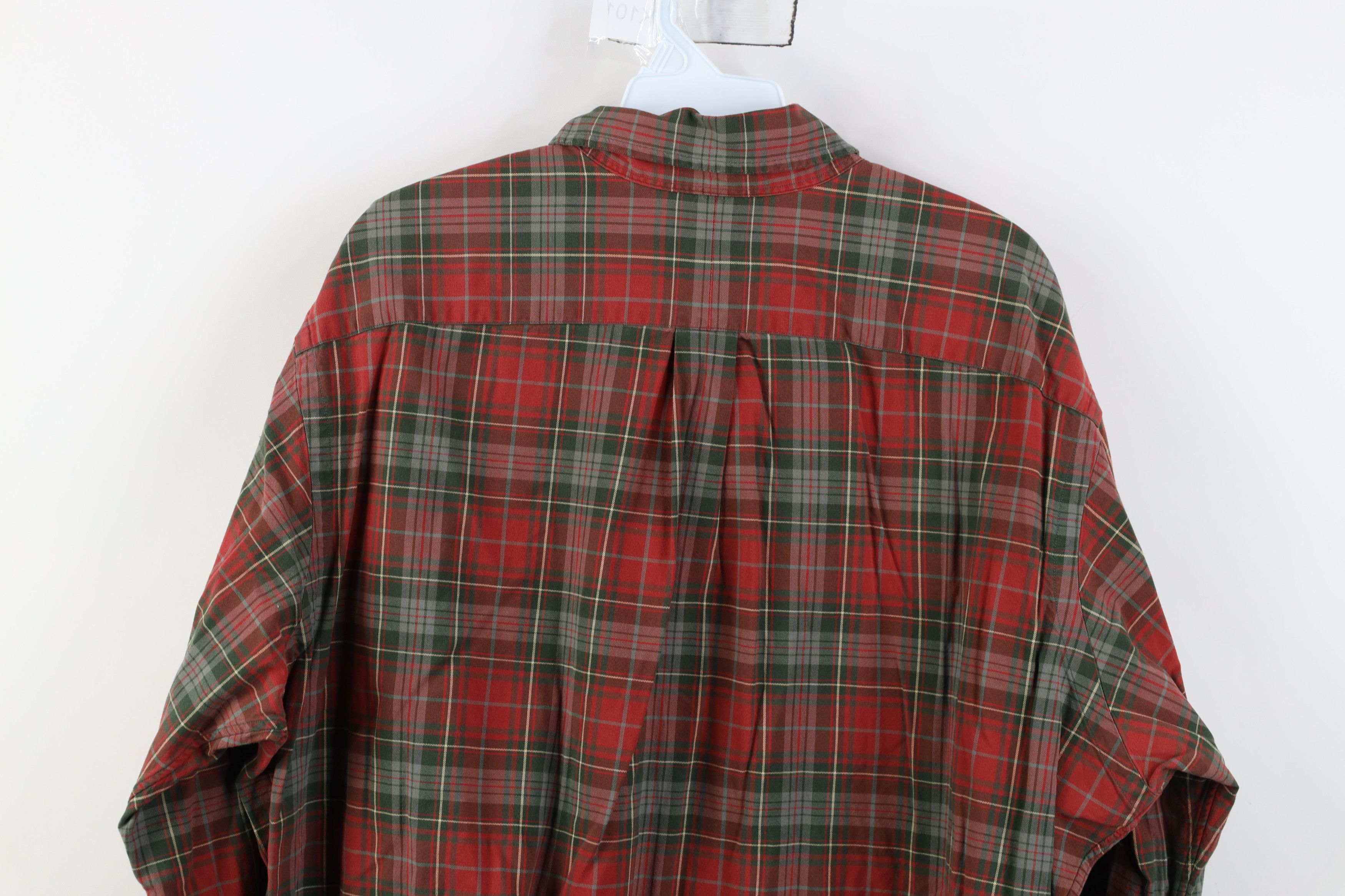 Ralph Lauren Vintage 90s Ralph Lauren Collared Button Down Shirt Plaid Size US XL / EU 56 / 4 - 12 Thumbnail