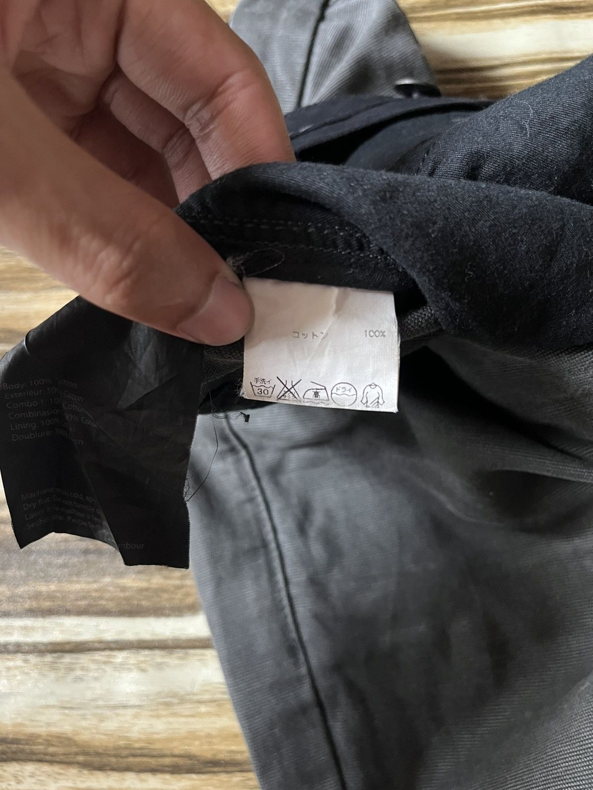 Alexander Wang Contrast Double Knee Cotton Gray and Black Size US 30 / EU 46 - 11 Thumbnail