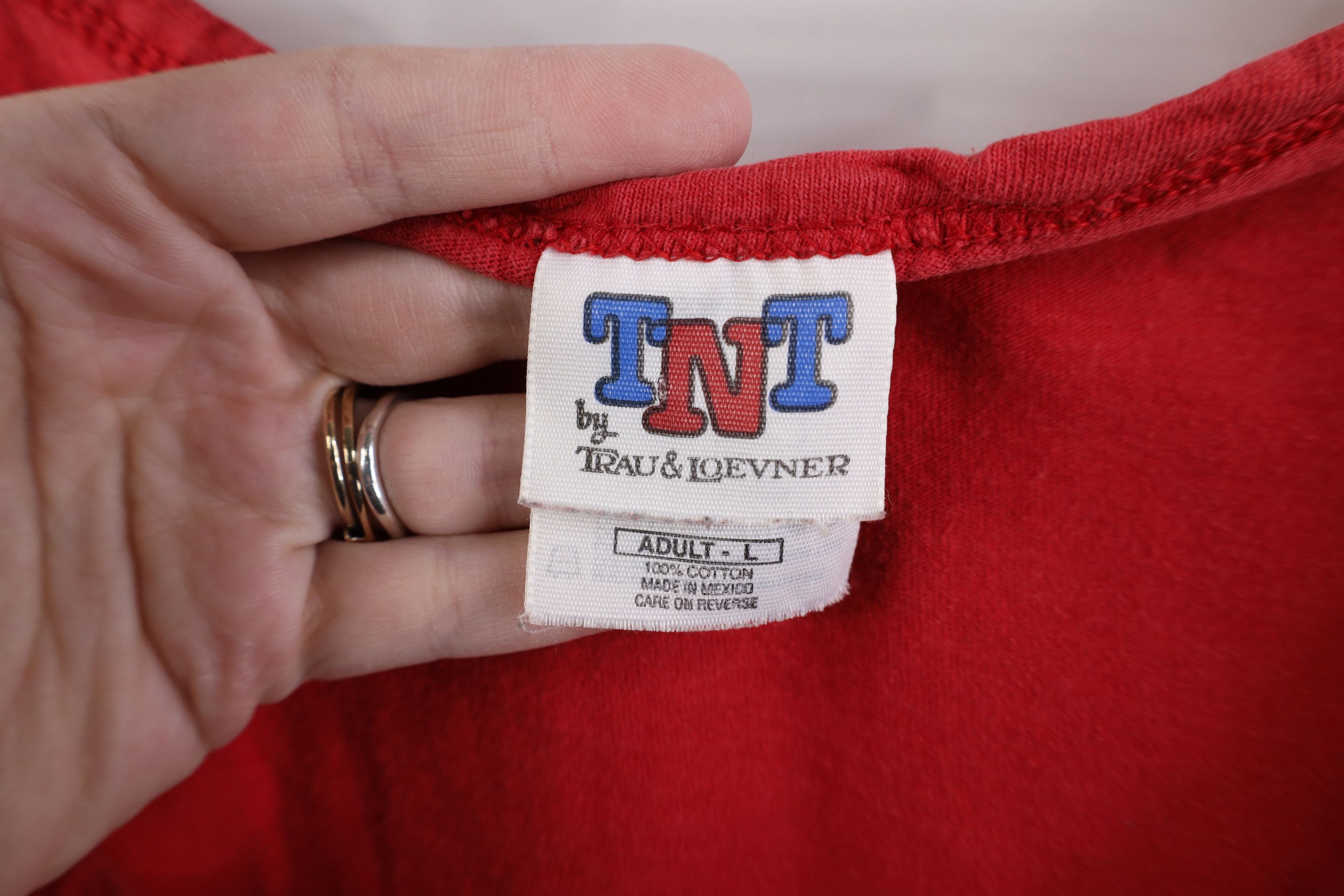 Vintage Vintage 90s Ohio State University Tank Top T-Shirt Cotton Size US L / EU 52-54 / 3 - 9 Thumbnail