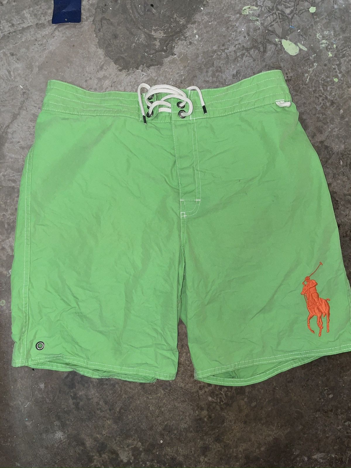 Polo Ralph Lauren NWT Polo by Ralph Lauren Swimming Big Logo Shorts Size US 34 / EU 50 - 1 Thumbnail