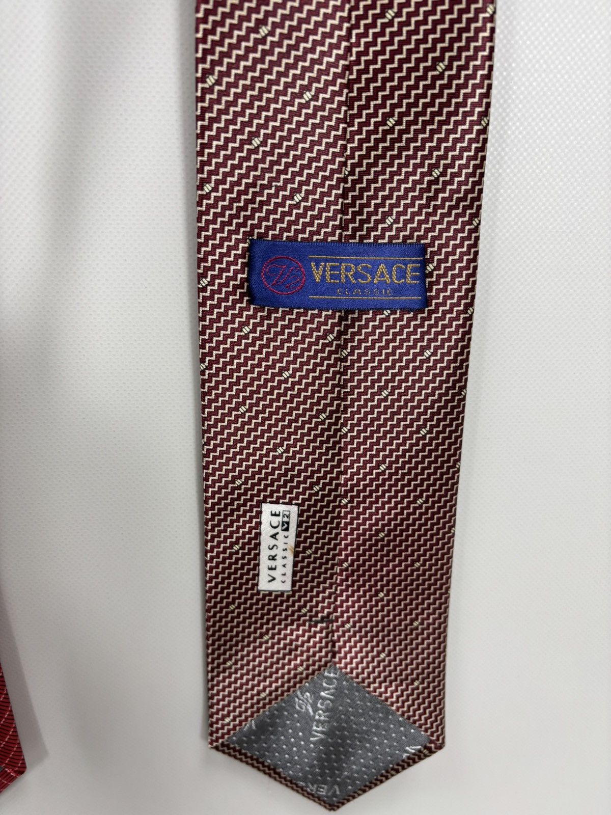 Versace Mens ties 3 pieces Versace Classic Color Multicolor Size ONE SIZE - 8 Thumbnail