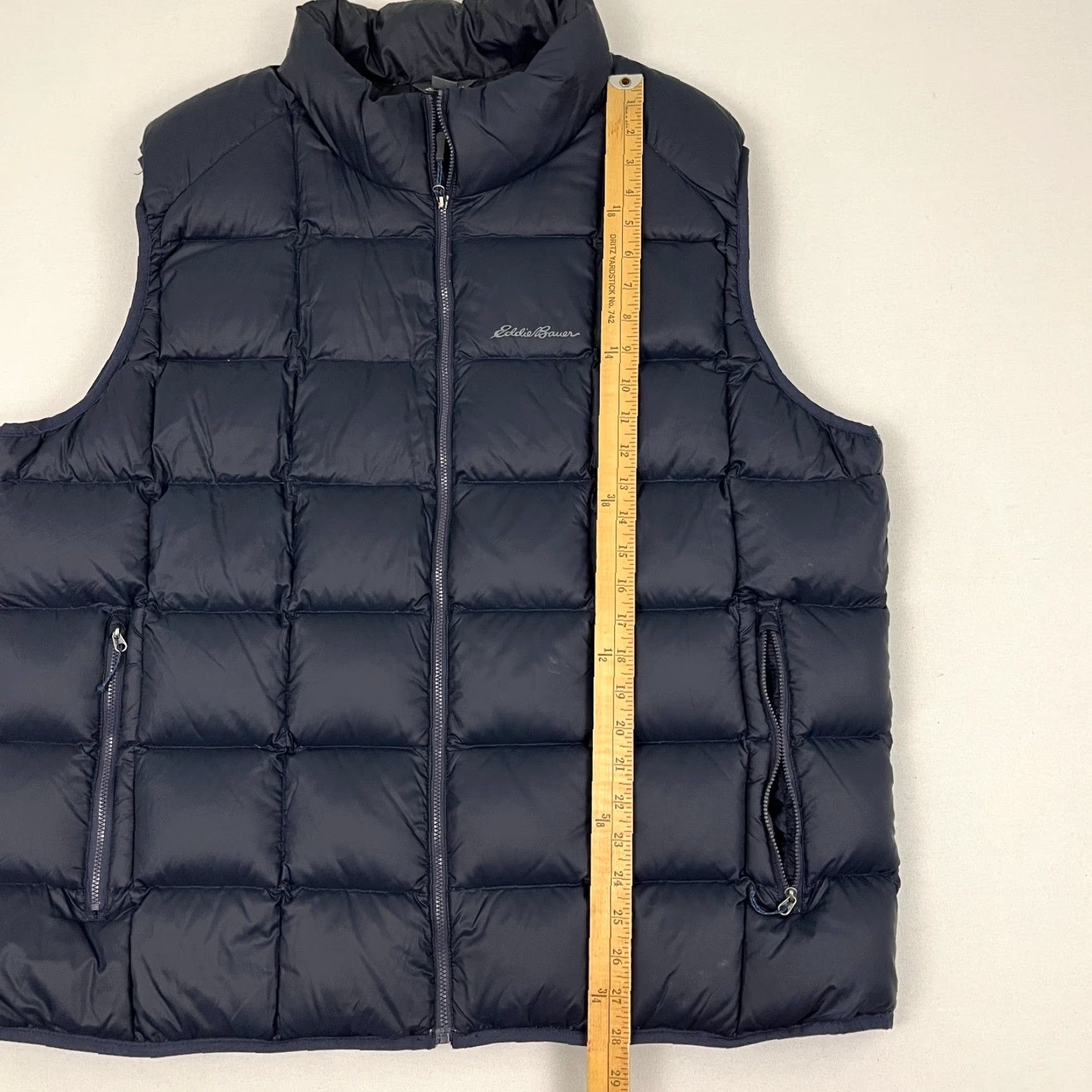 Eddie Bauer Eddie Bauer EB700 Puffer Vest Mens 2XL Dark Goose Down Hiking Quilted Outdoors Size US XXL / EU 58 / 5 - 5 Thumbnail