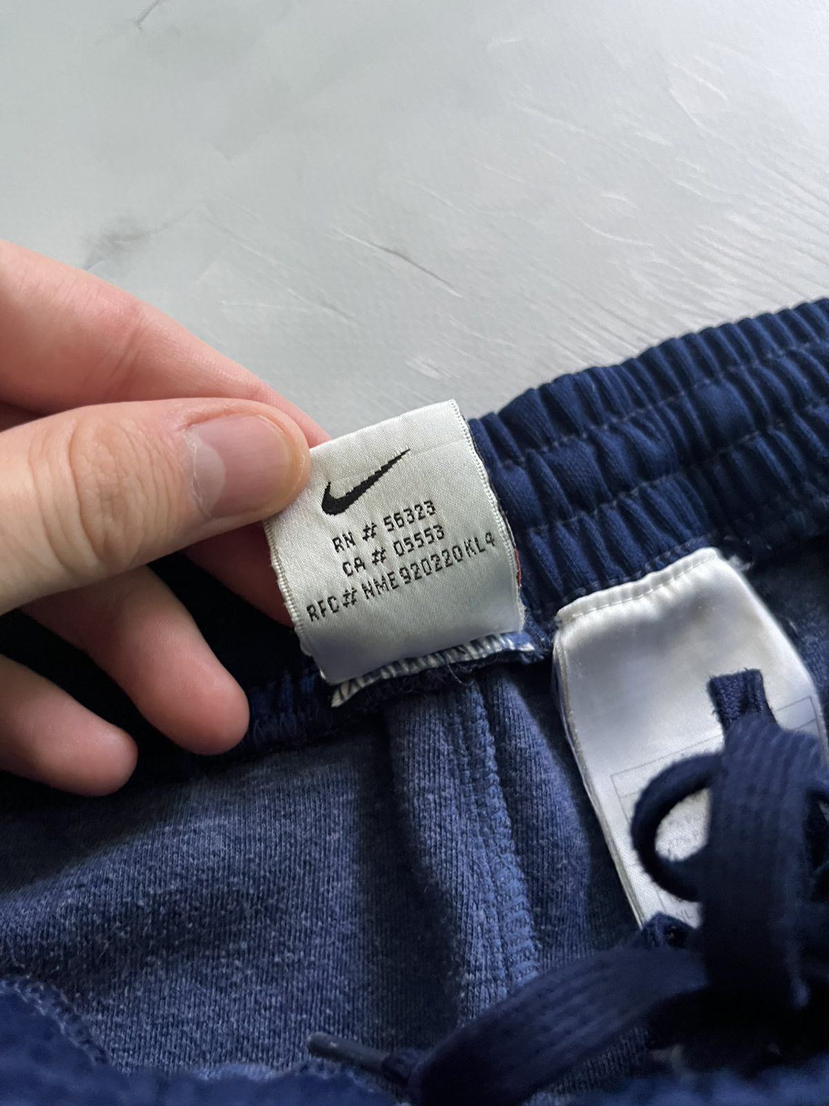 Nike Y2K Nike Streetwear Vintage Shorts Blue Size US 33 - 8 Thumbnail