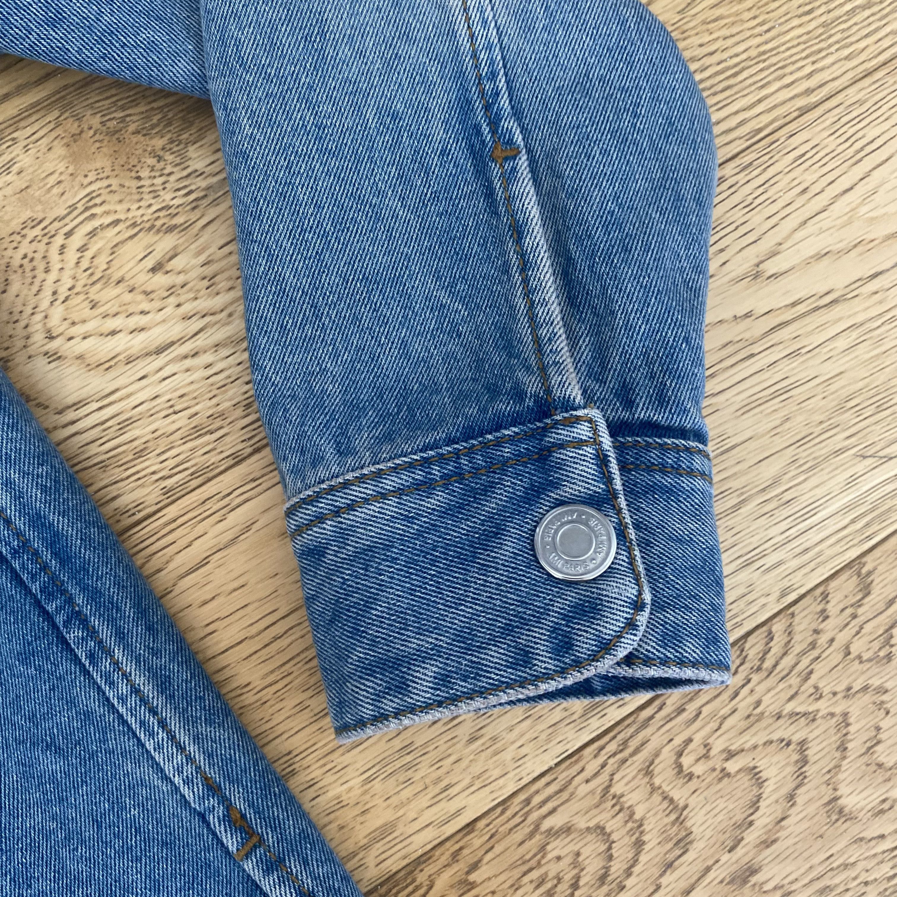 AMI Ami Paris Coeur Denim Overshirt Button Down Shirt Oversized Size US M / EU 48-50 / 2 - 4 Thumbnail