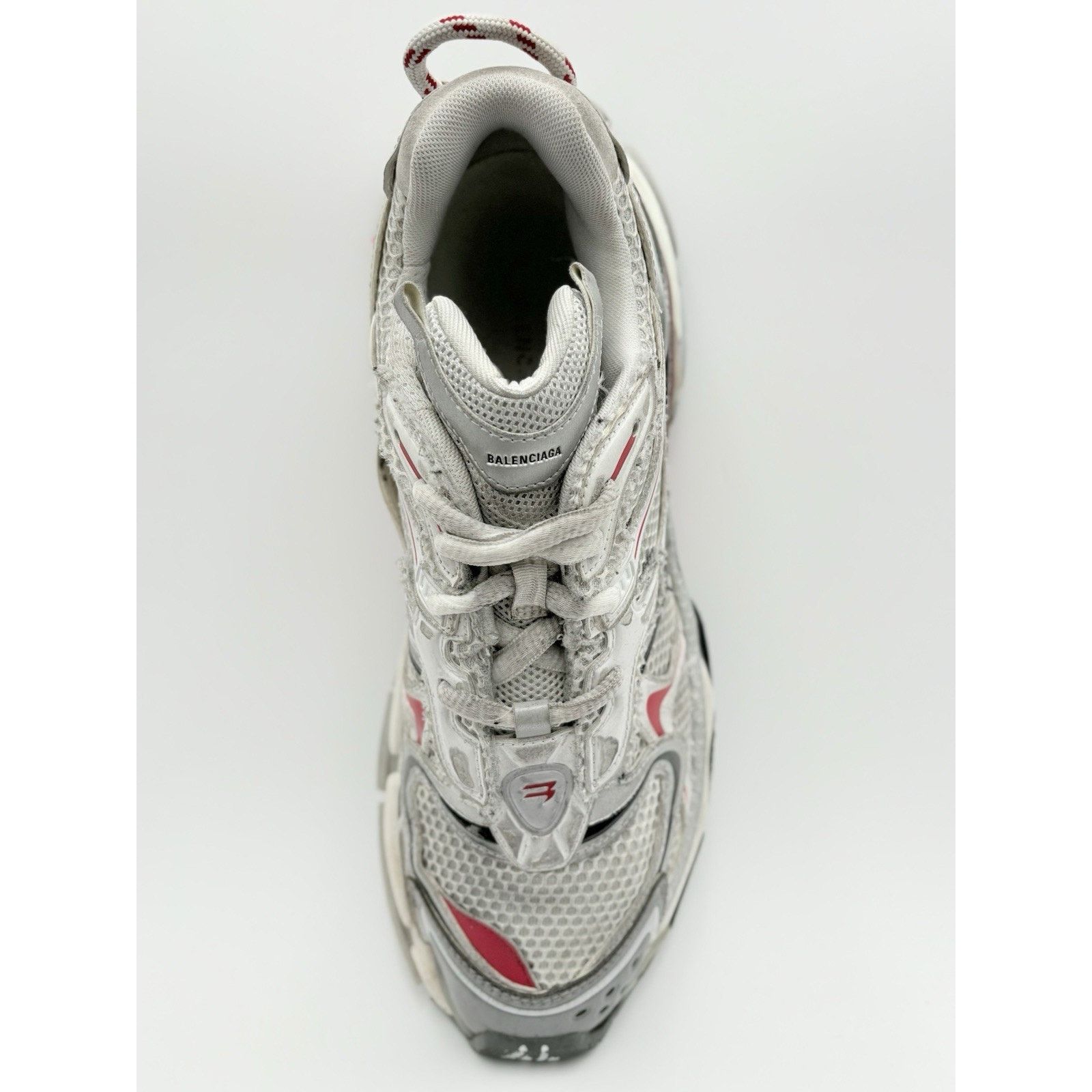Balenciaga Balenciaga Runner 2.0 ' White Grey Red ' | GREAT CONDITION! Size US 11 / EU 44 - 11 Thumbnail