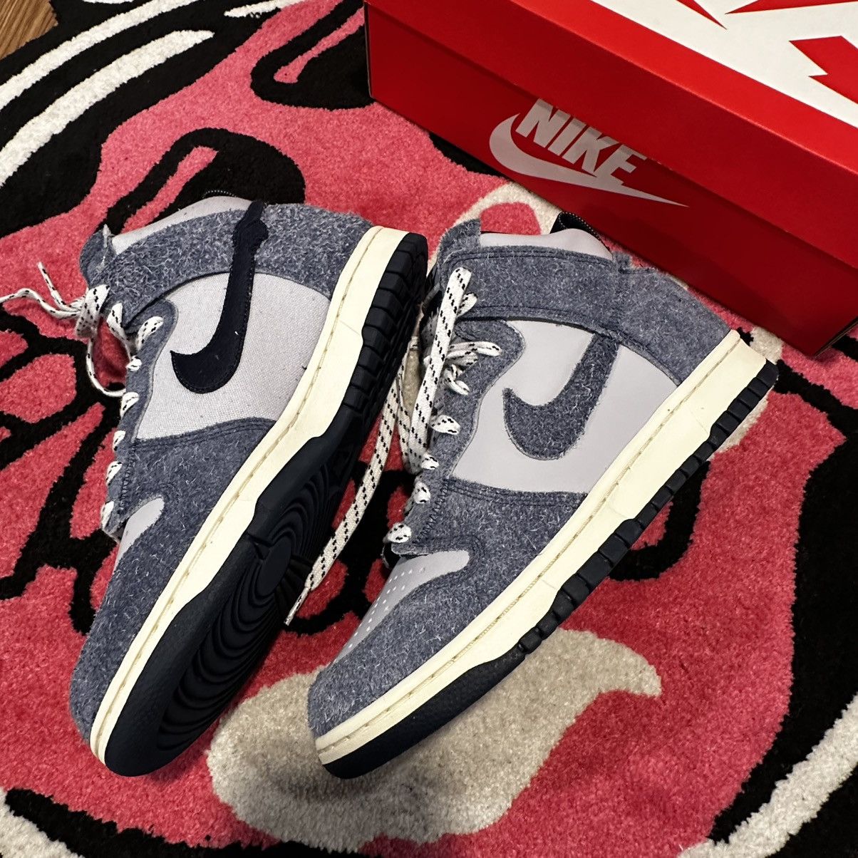 Nike Nike Dunk High AB Notre Midnight Navy Size US 8 / EU 41 - 2 Thumbnail