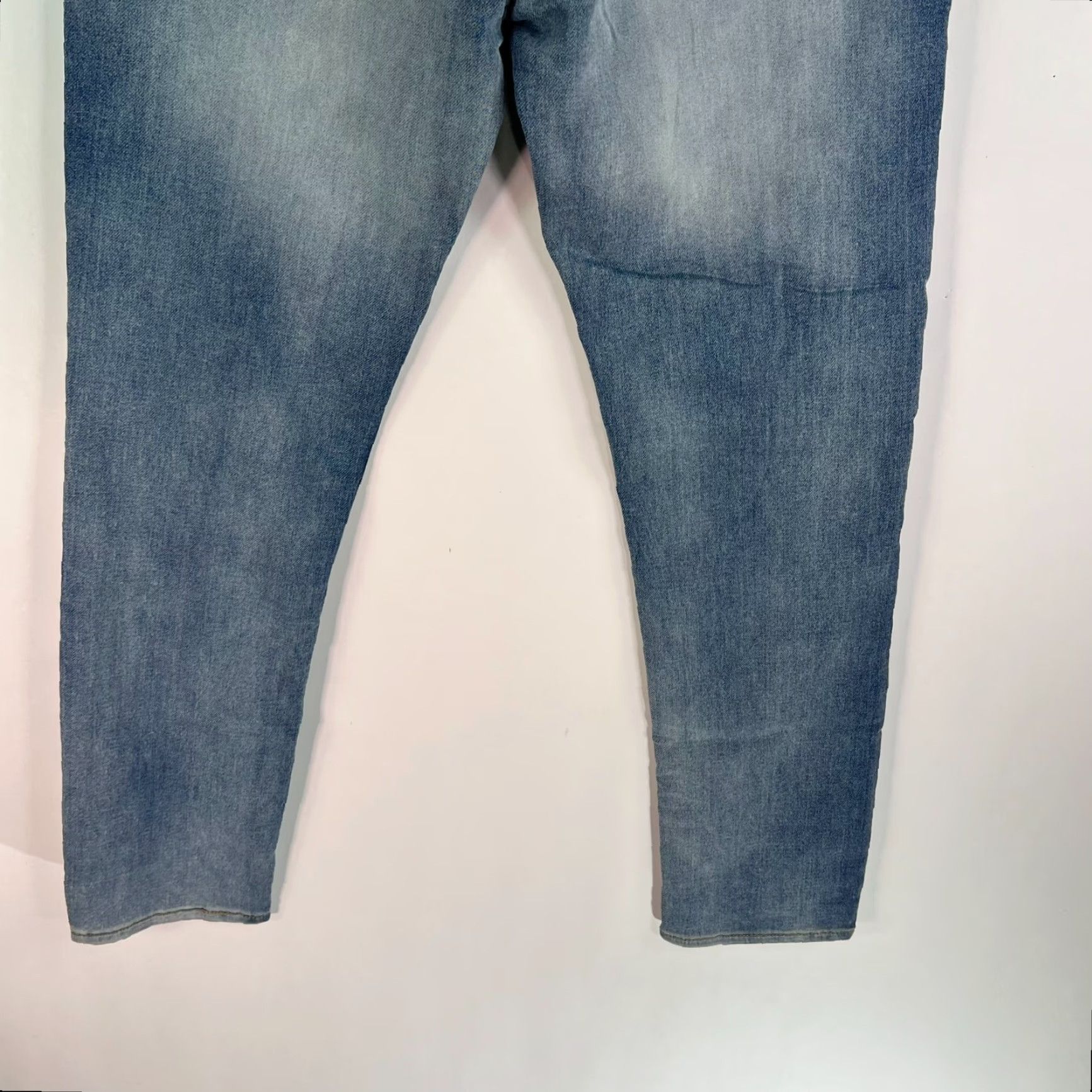 Levi's Levi's Signature Jeans Mens Regular Waist 30 Blue Denim Straight 32in Inseam 5-Pocket Zipper Logo Charcoal Wash USA 90s Size US 30 / EU 46 - 7 Thumbnail