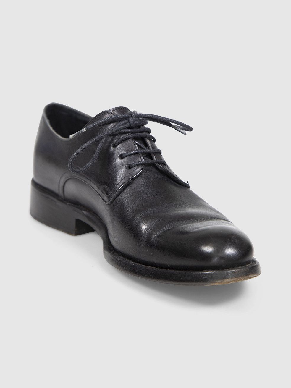 Dior Black Leather Derby Oxfords Size US 8 / IT 38 - 1 Thumbnail