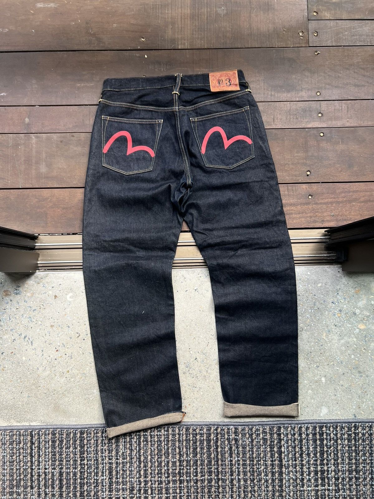Evisu EVISU DAICOCK LOT N3 RARE BAGGY PANTS Y2K Size US 32 / EU 48 - 1 Thumbnail