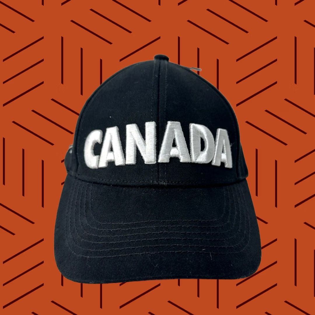 Vintage HUDSON'S BAY COMPANY Hat Black Embroidered Maple Leaf / NEW Baseball Cap Men One Size Black Size ONE SIZE - 1 Thumbnail