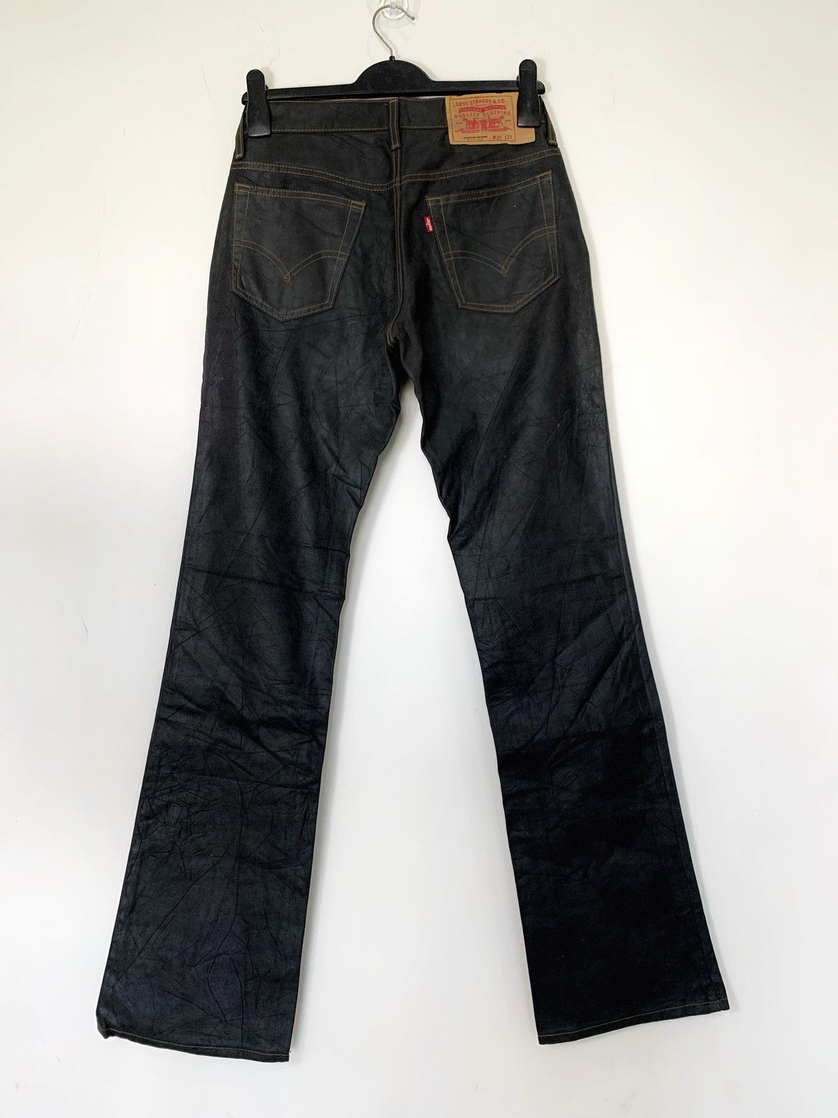 Levi's Waxed levis 517 flare jeans ifsx lgb kmrii fuga numbernine Size US 28 / EU 44 - 1 Thumbnail