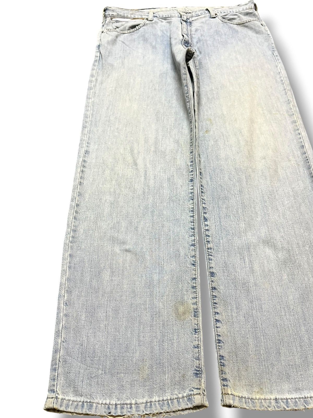 Polo Ralph Lauren Vintage Polo Ralph Lauren Baggy Faded Denim Size US 38 / EU 54 - 3 Thumbnail