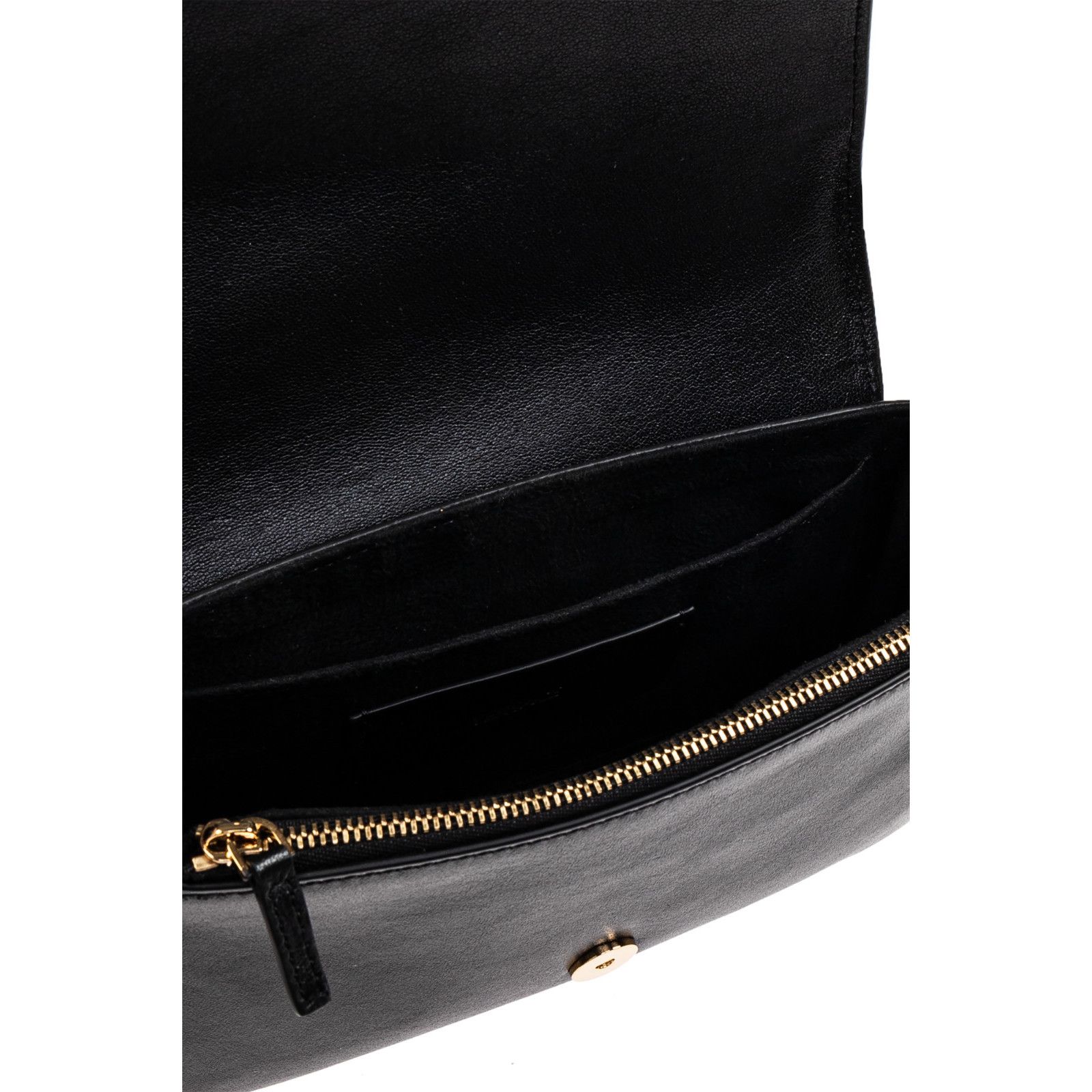 Versace VERSACE Tag Mini Black Leather Shoulder Bag New & Authentic Size ONE SIZE - 3 Thumbnail